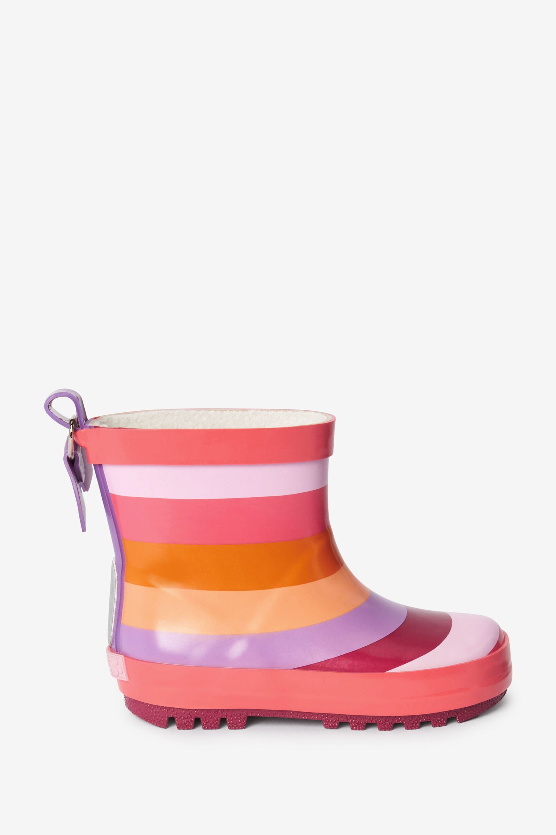 Pink Rainbow Ankle Wellies