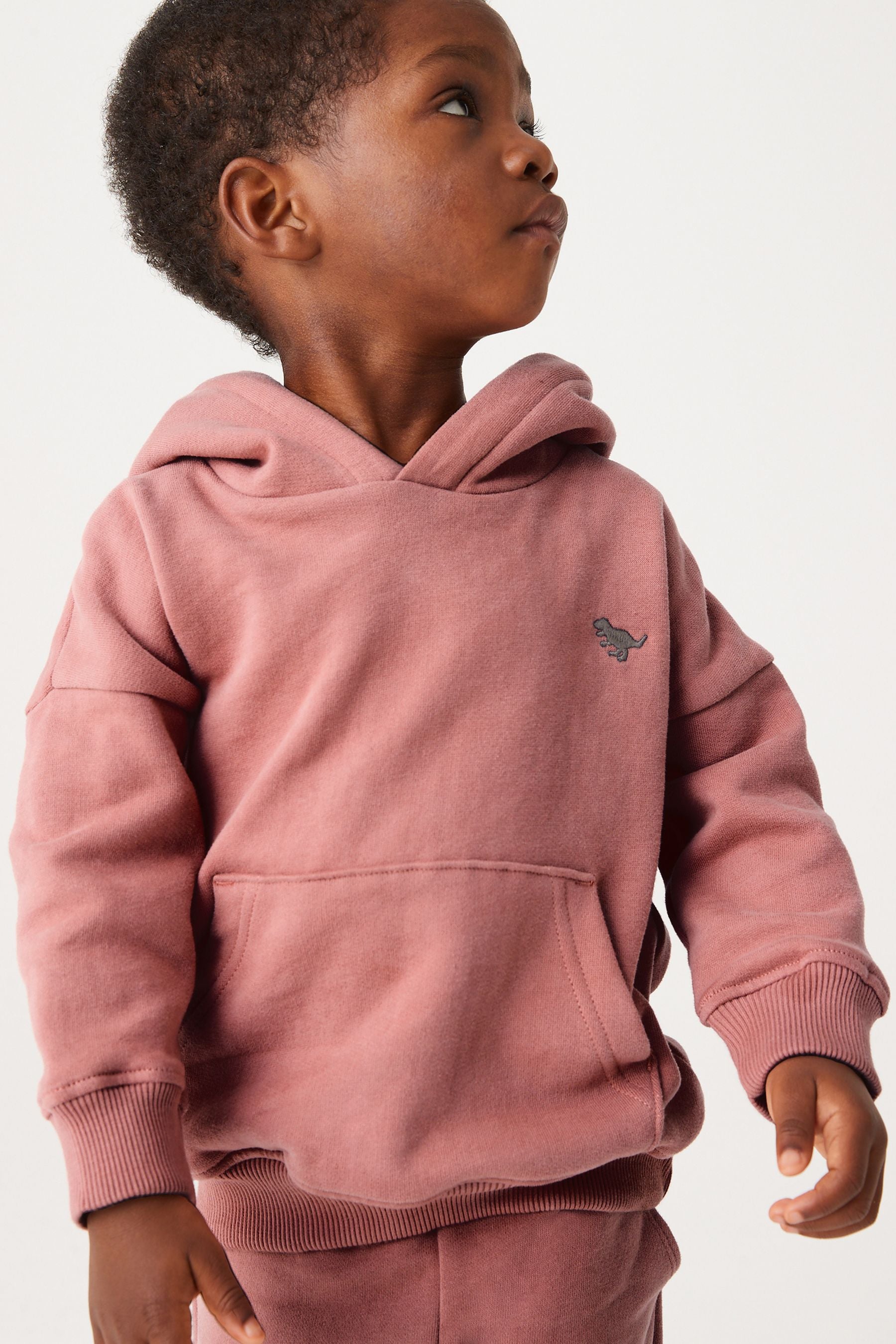 Blush Pink Soft Touch Jersey Hoodie (3mths-7yrs)