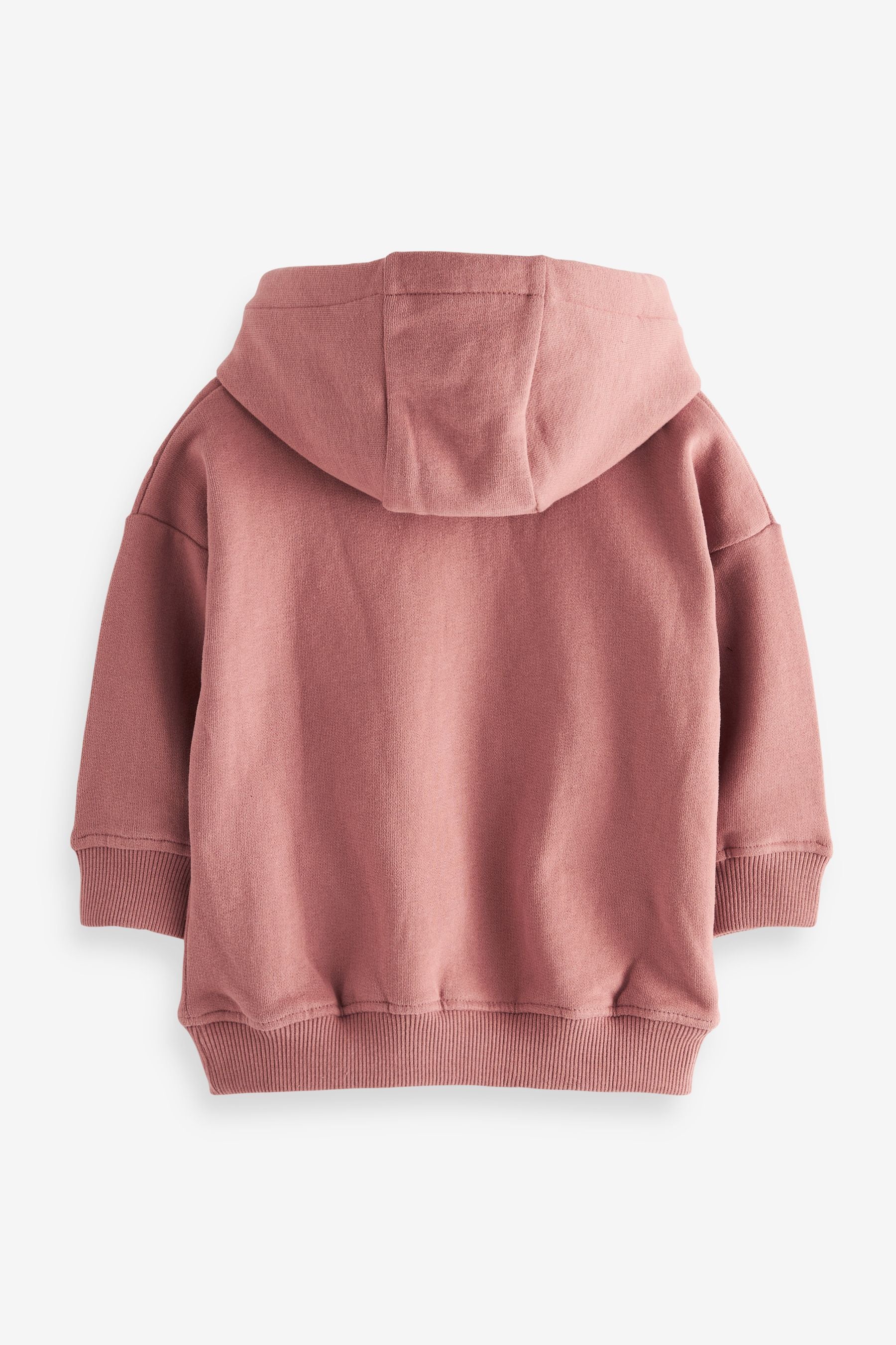 Blush Pink Soft Touch Jersey Hoodie (3mths-7yrs)