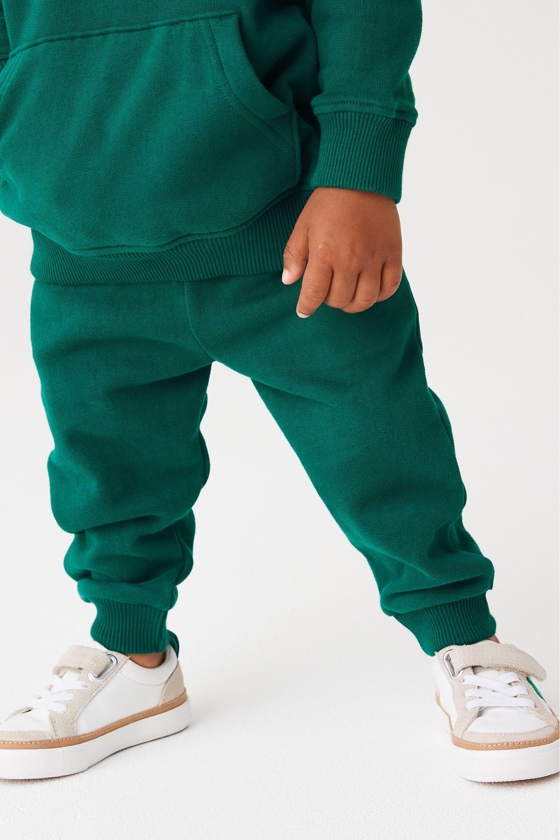 Dark Green Soft Touch Jersey Joggers (3mths-7yrs)