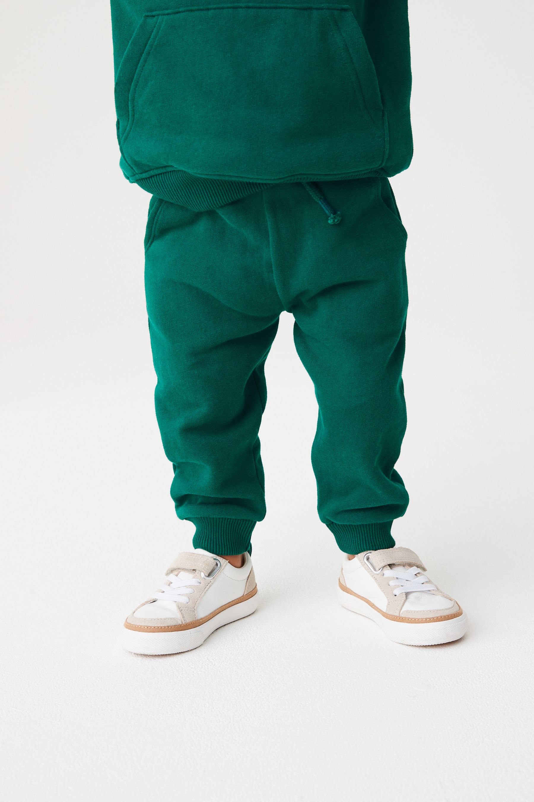 Dark Green Soft Touch Jersey Joggers (3mths-7yrs)