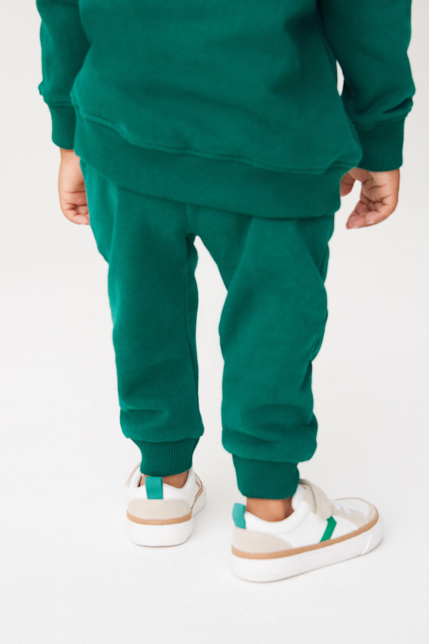 Dark Green Soft Touch Jersey Joggers (3mths-7yrs)