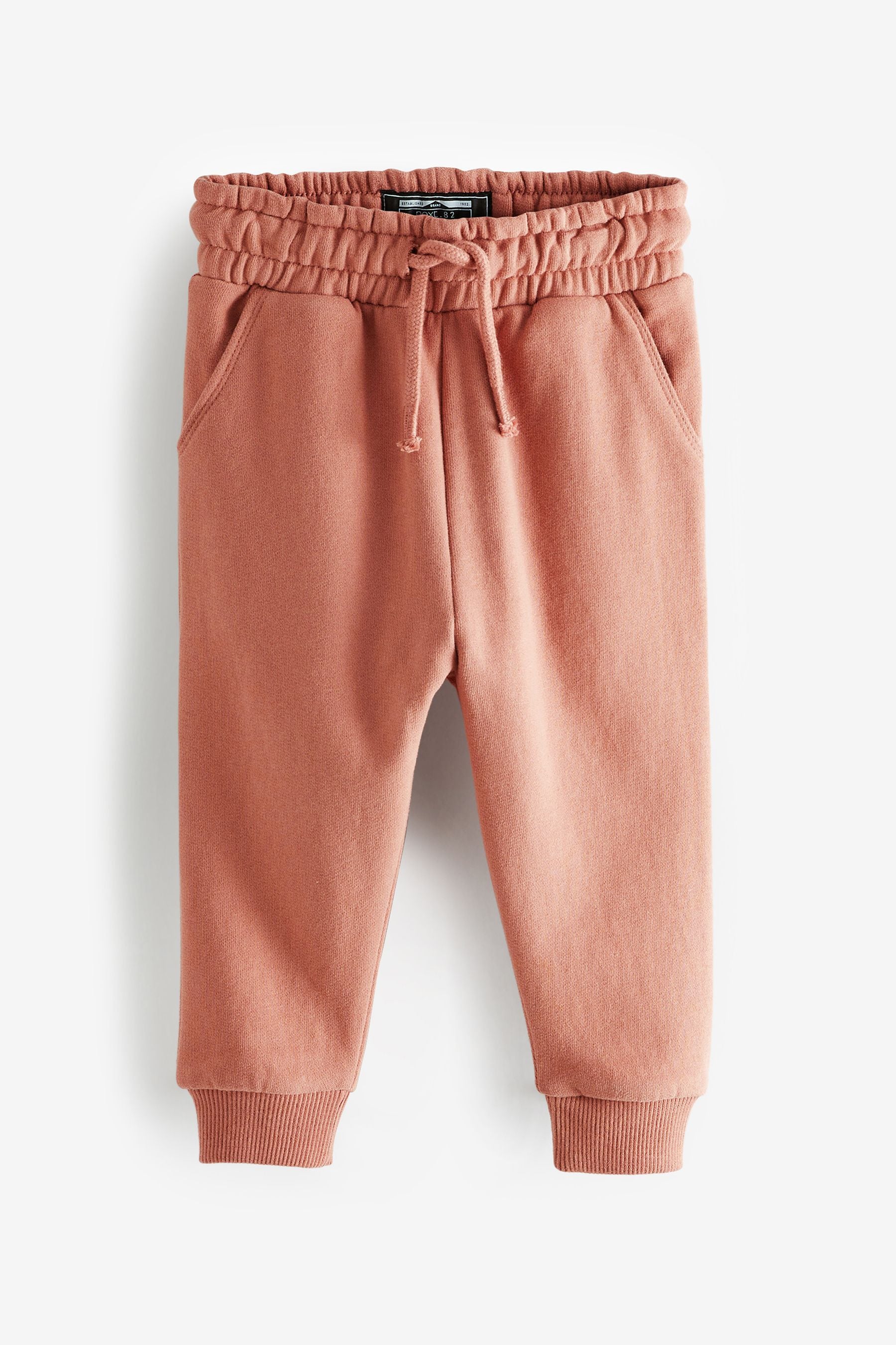 Blush Pink Soft Touch Jersey Joggers (3mths-7yrs)