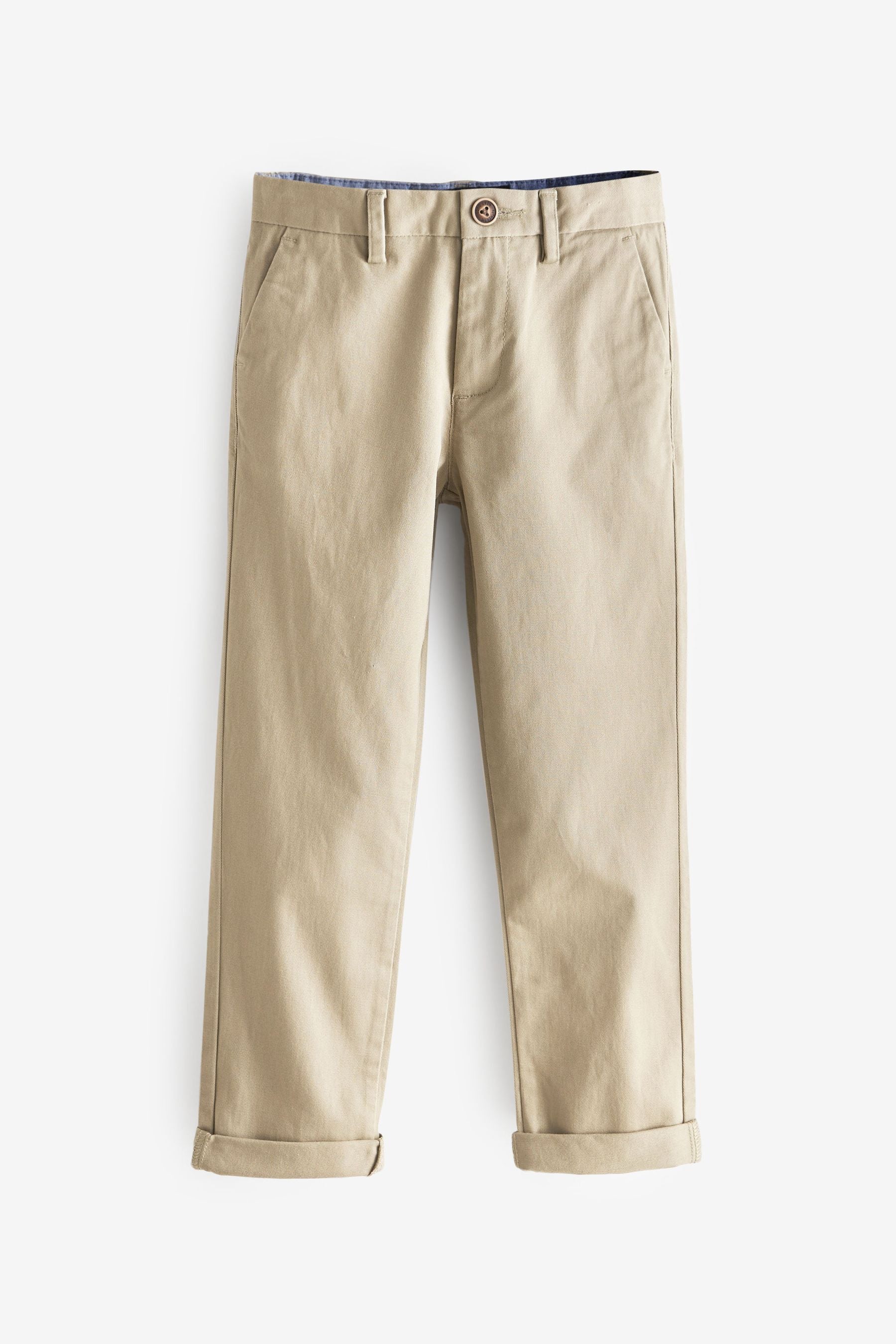 Stone Stretch Chino Trousers (3-17yrs)