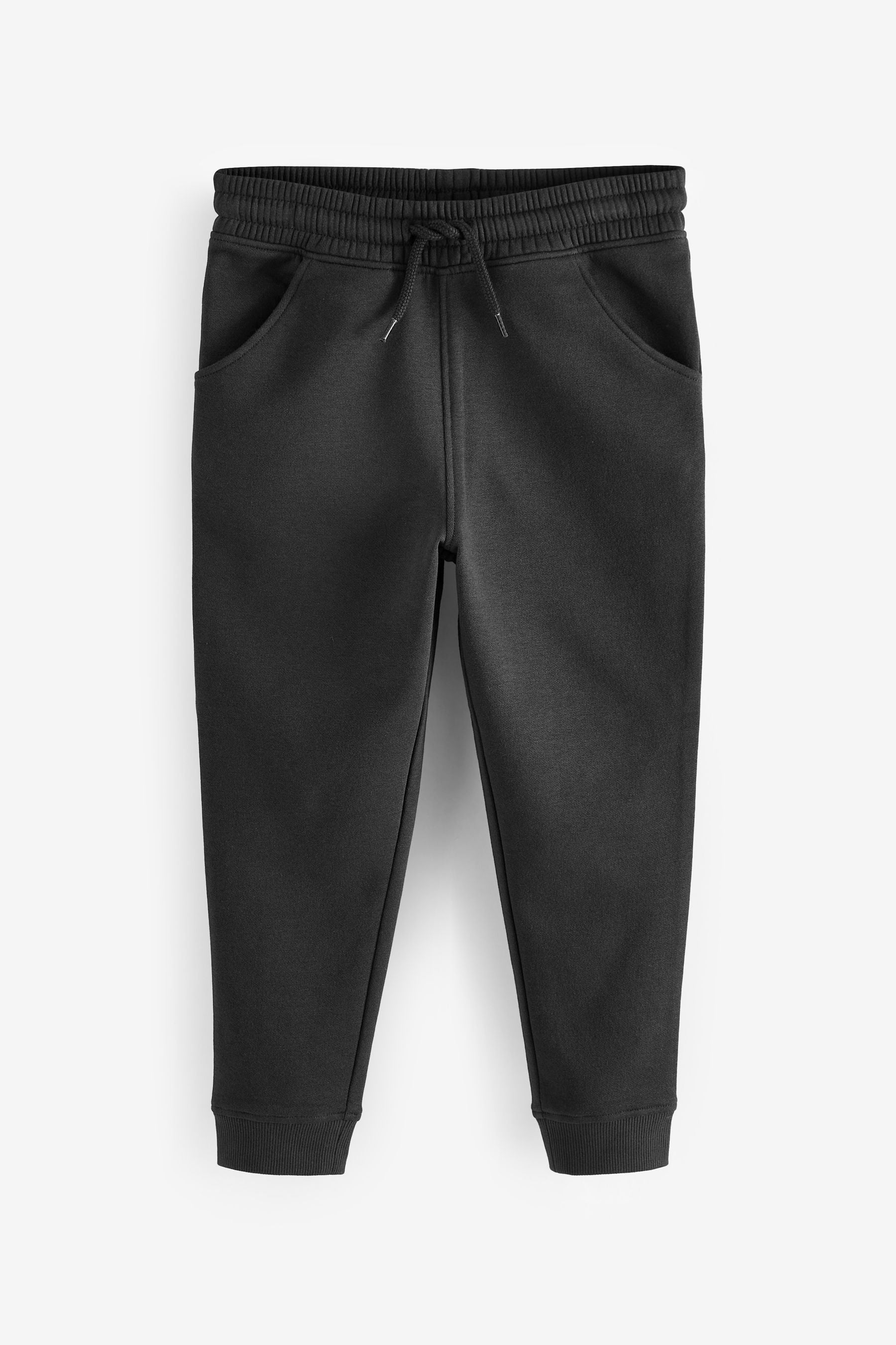 Black Regular Fit Joggers (3-16yrs)