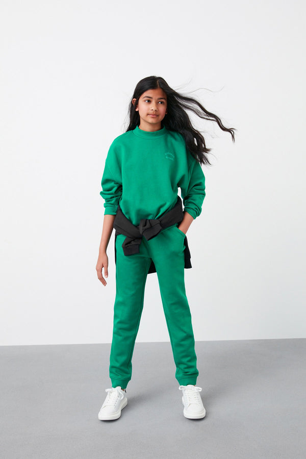 Green Sweat Top (3-16yrs)