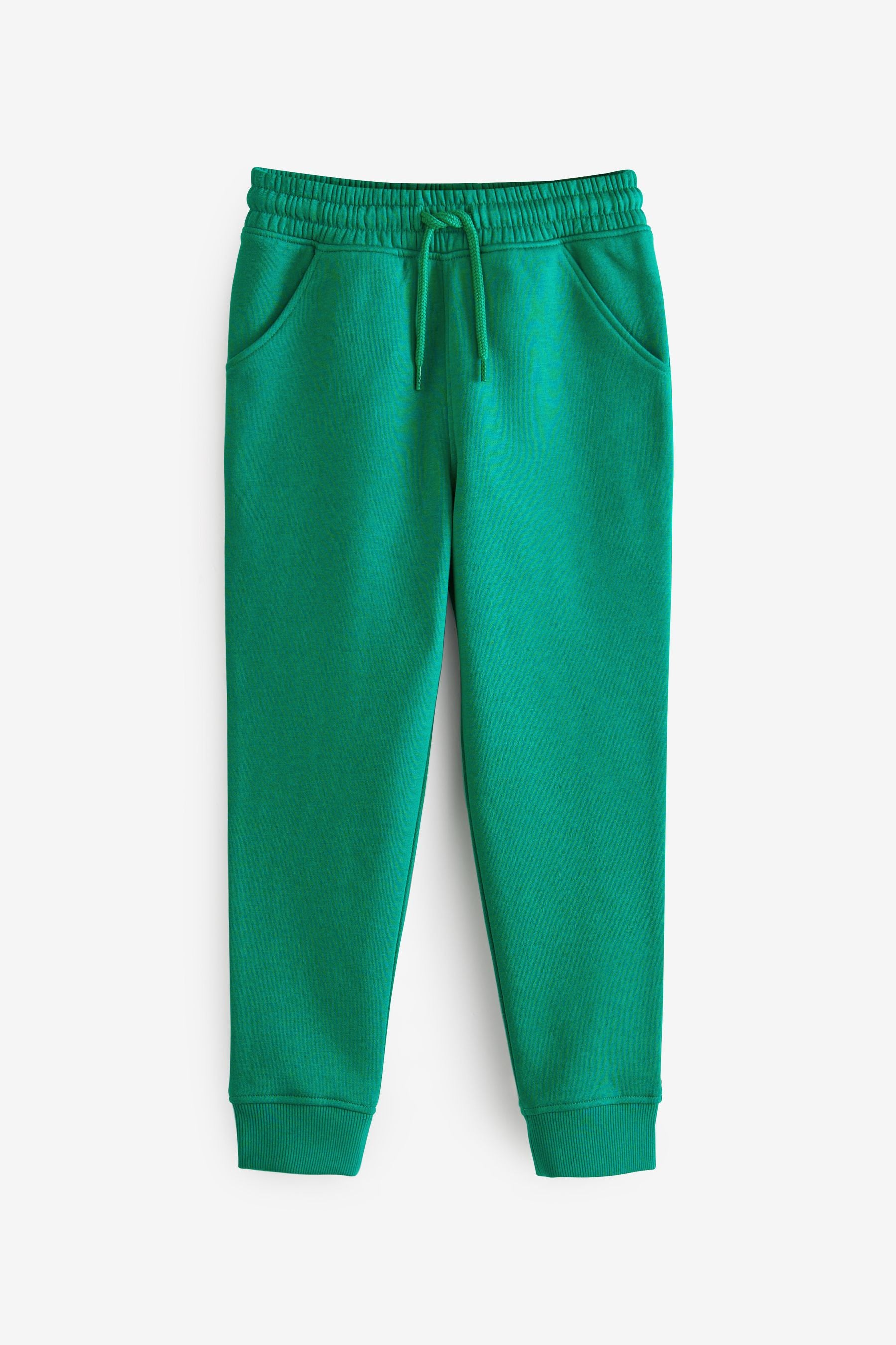 Green Regular Fit Joggers (3-16yrs)