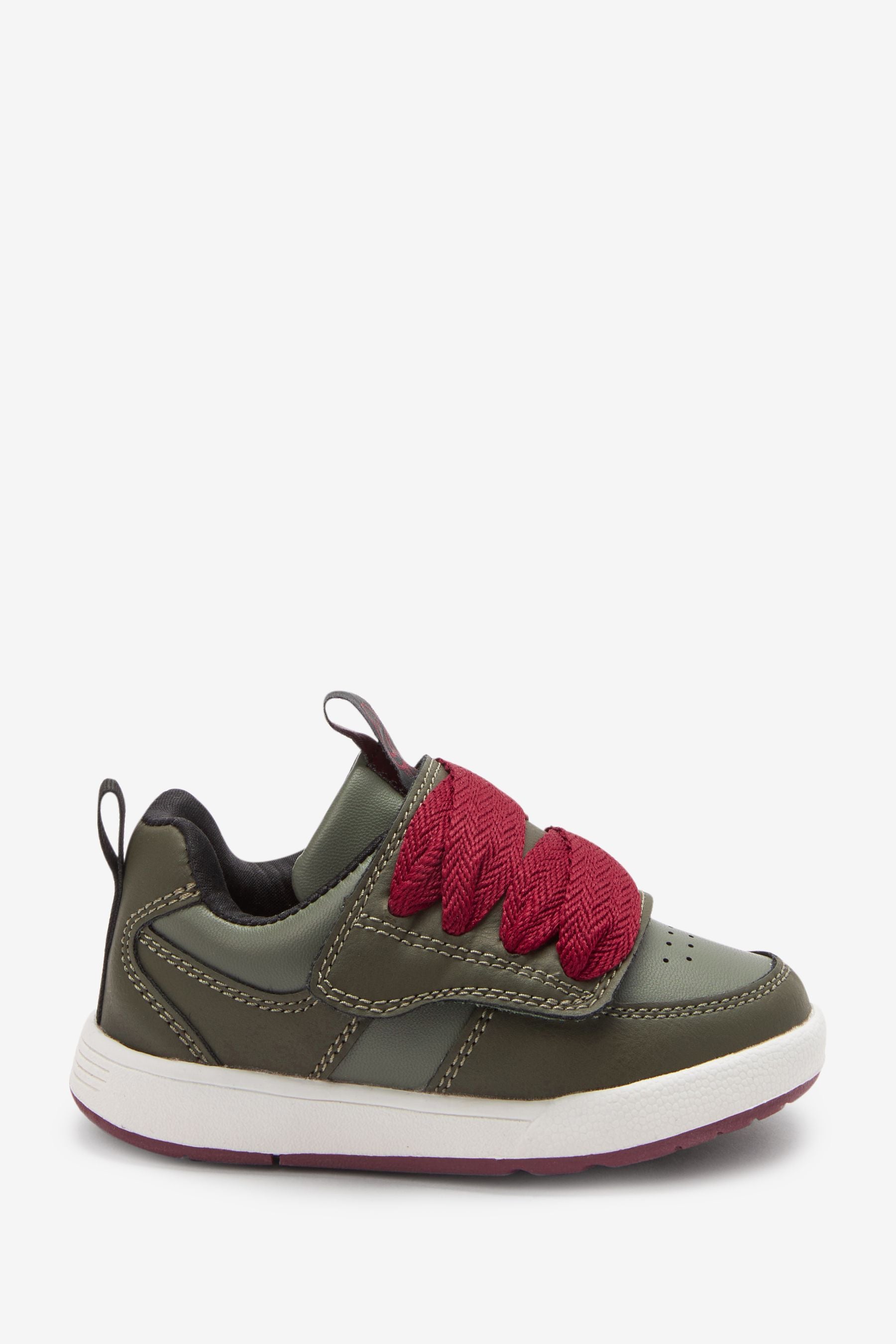 Khaki Green Chunky Skate Trainers