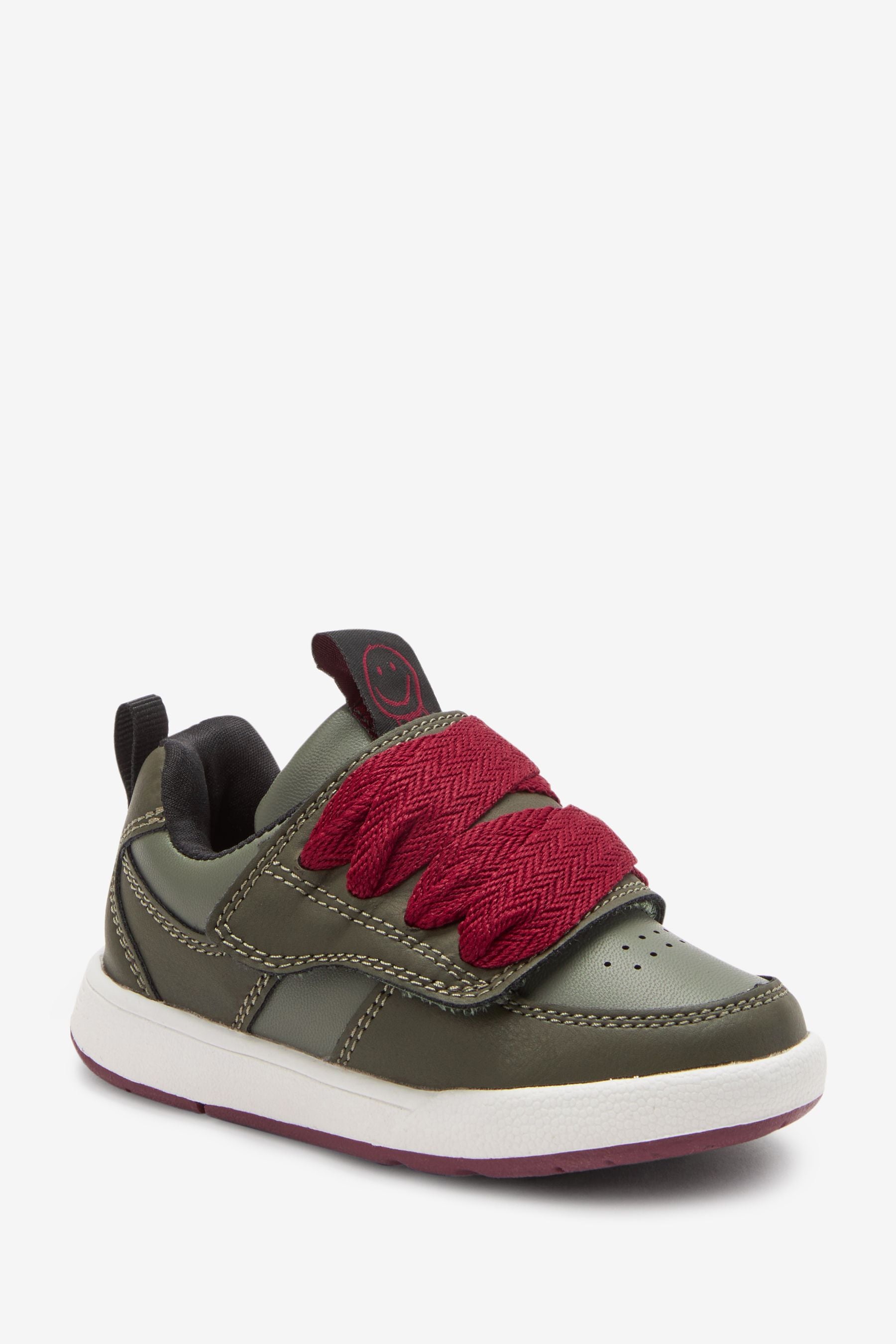 Khaki Green Chunky Skate Trainers