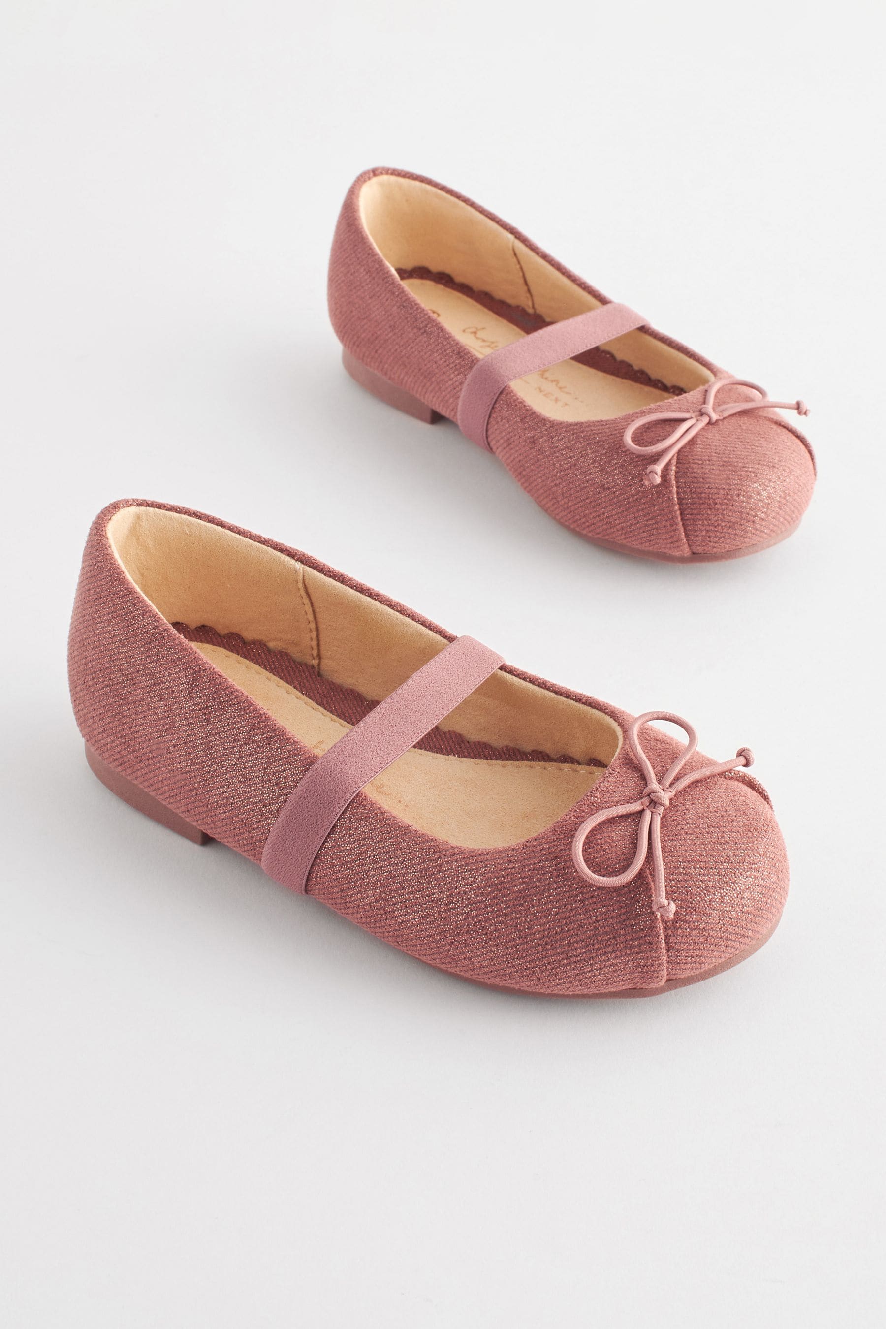 Pink Shimmer Ballet Occasion Shoes