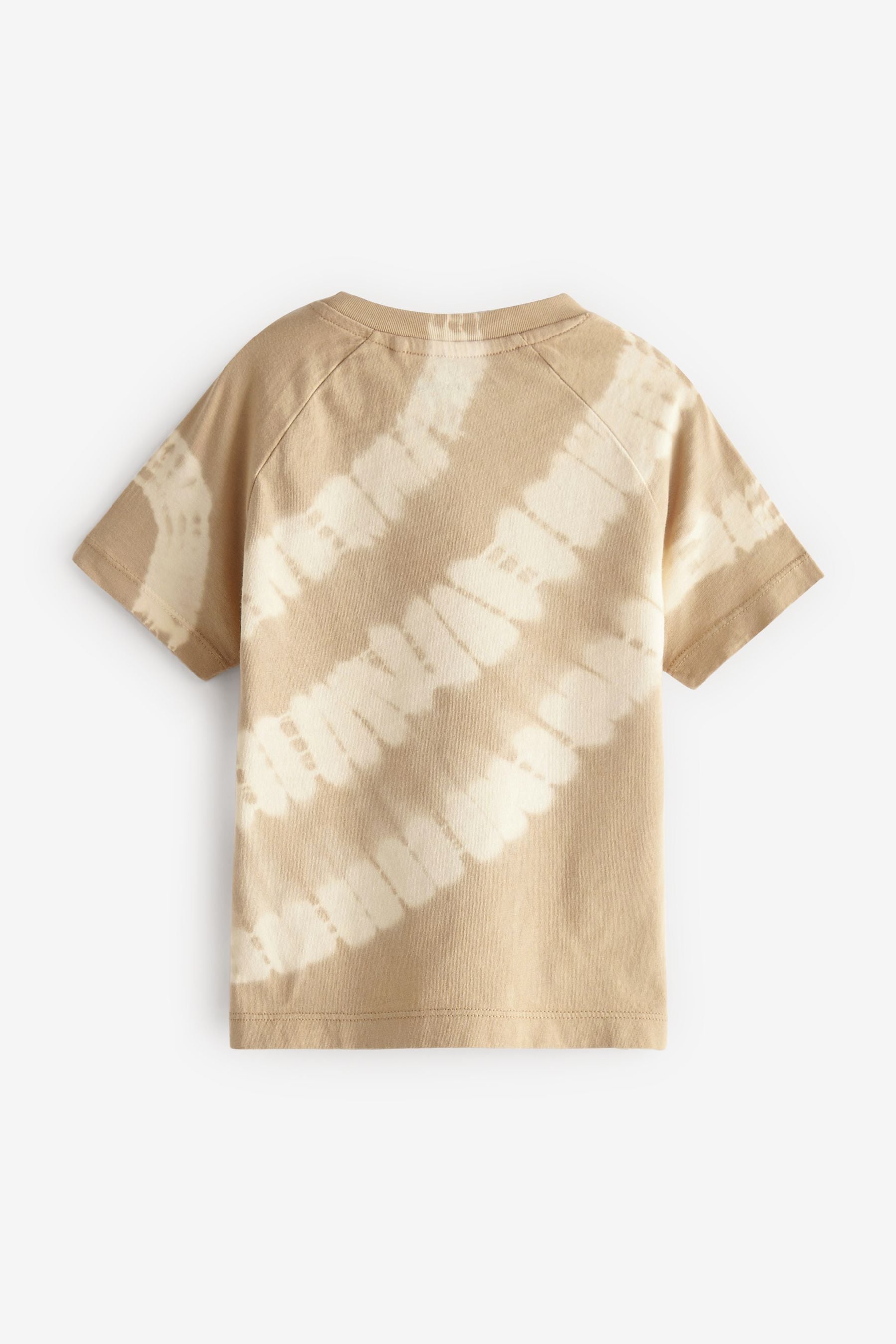 Natural Tie Dye / Dip Dye Colourblock T-Shirt (3mths-7yrs)