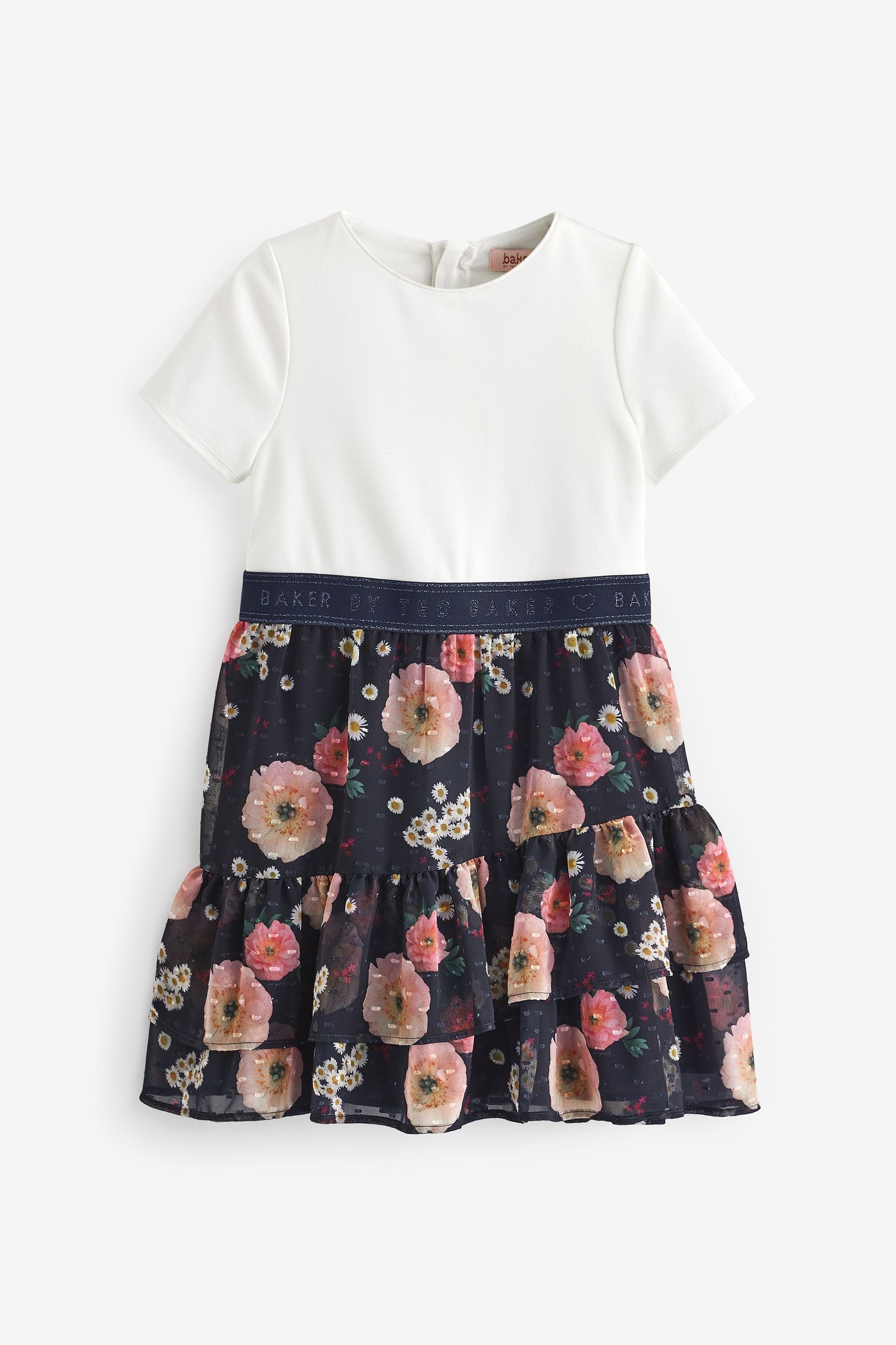 Navy/White Baker by Ted Baker White & Navy Mockable Dress