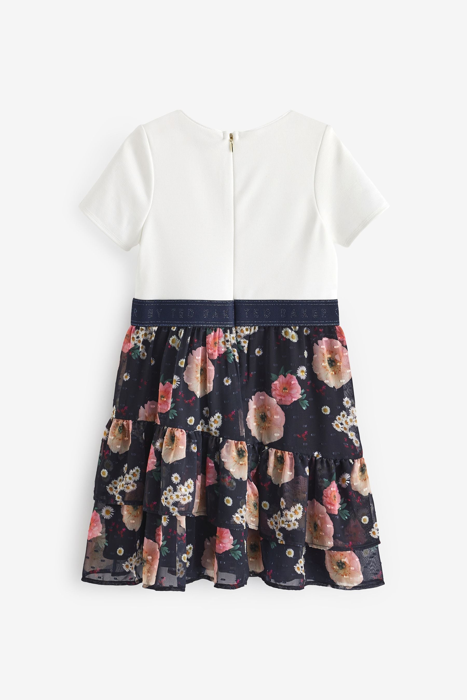 Navy/White Baker by Ted Baker White & Navy Mockable Dress