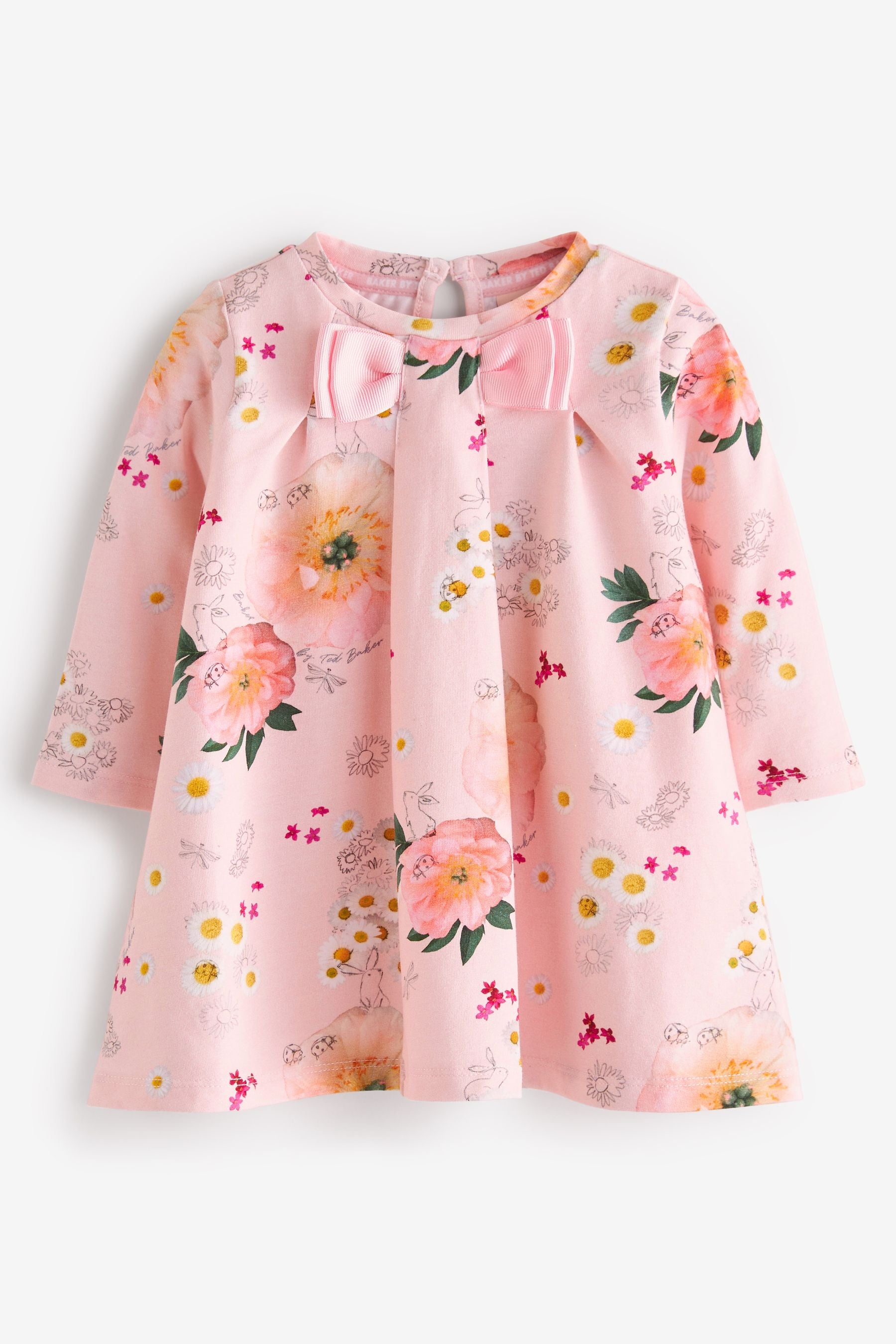 Pink Baker by Ted Baker Pink Floral Dress