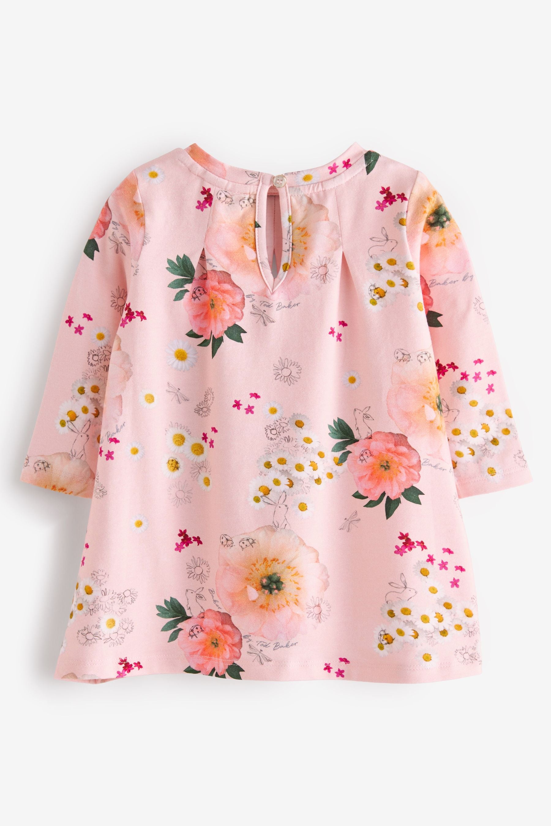 Pink Baker by Ted Baker Pink Floral Dress