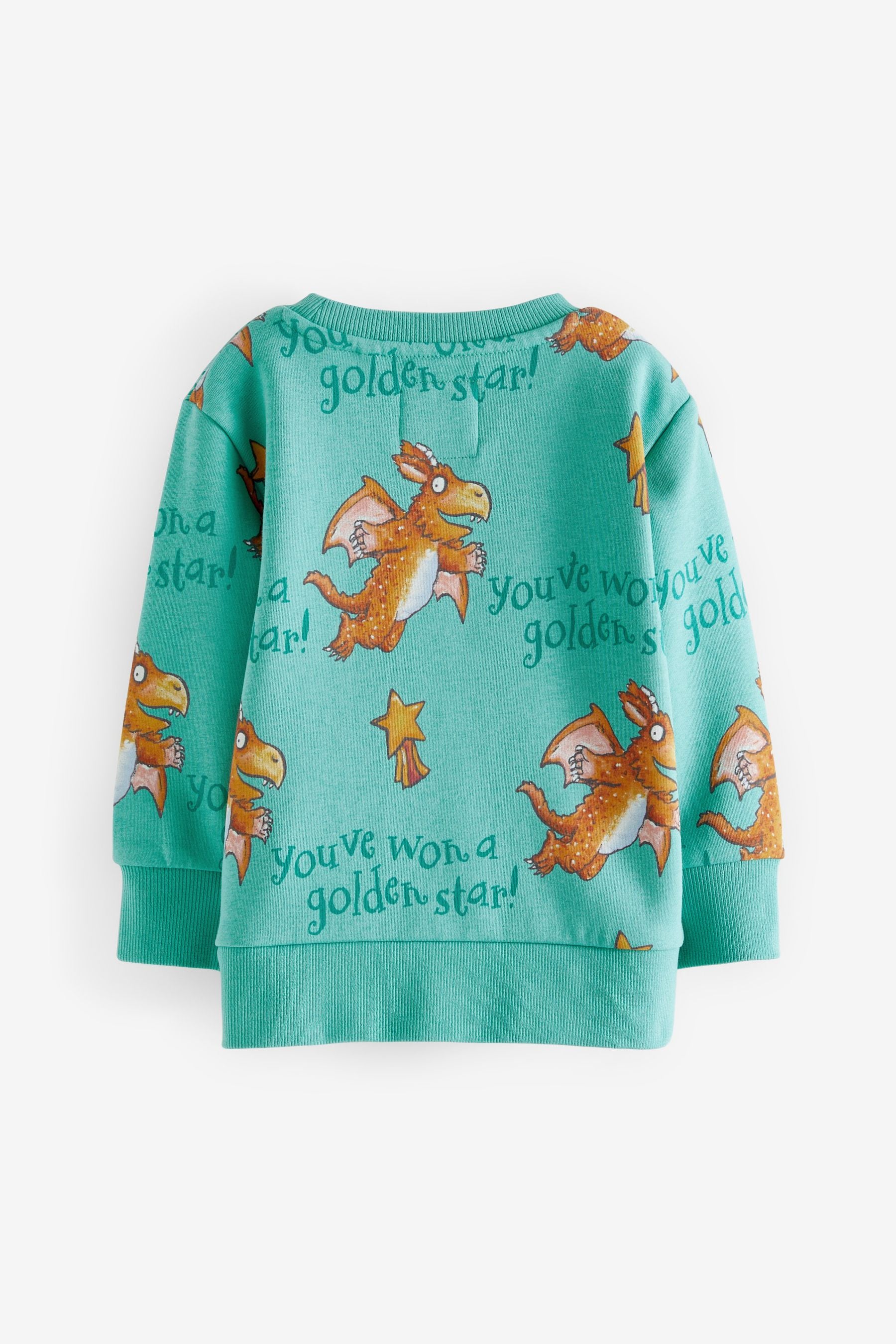 Green Zog All-Over Printed Long Sleeve Sweatshirt (3mths-8yrs)