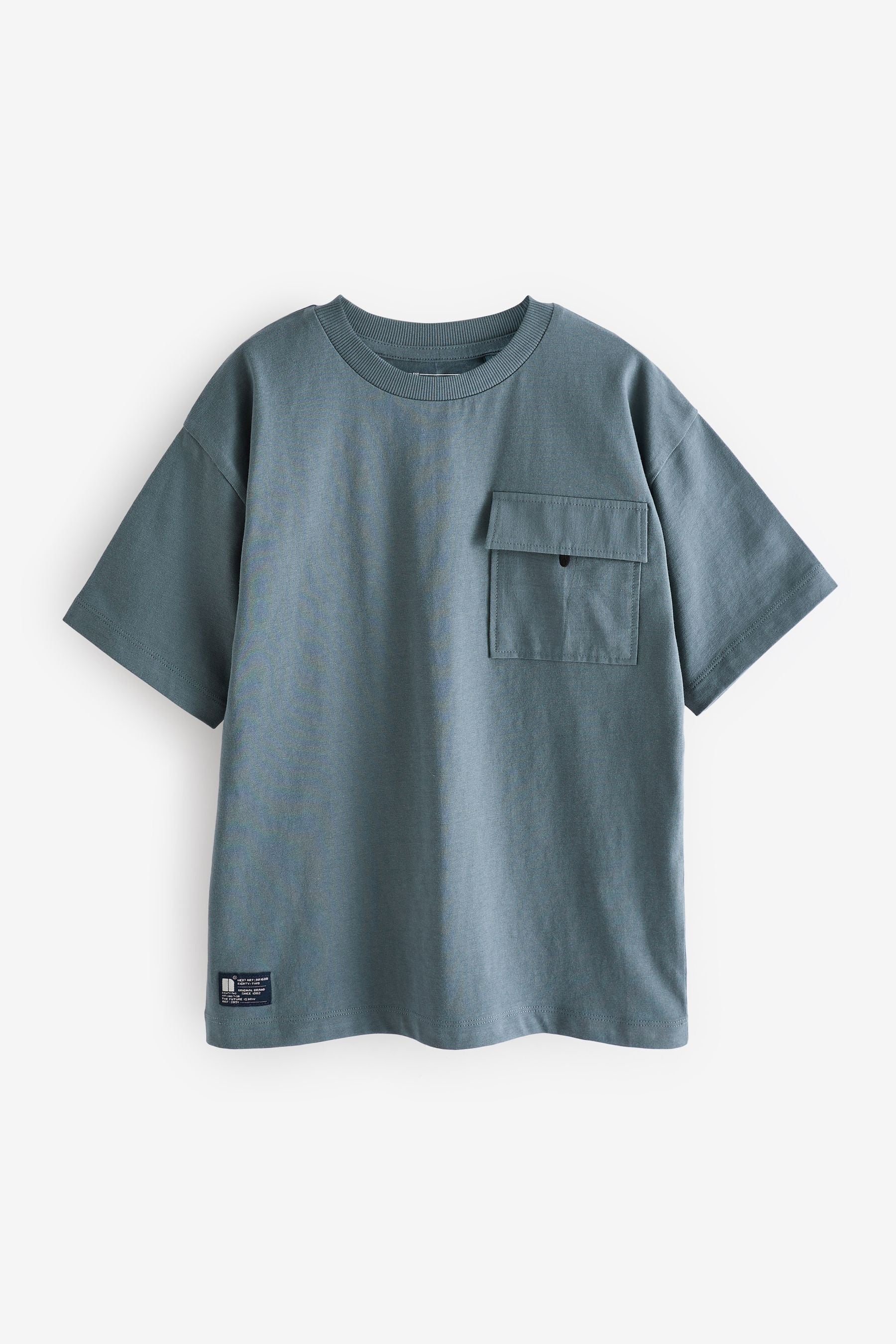 Blush Utility Pocket Short Sleeve T-Shirt (3-16yrs)