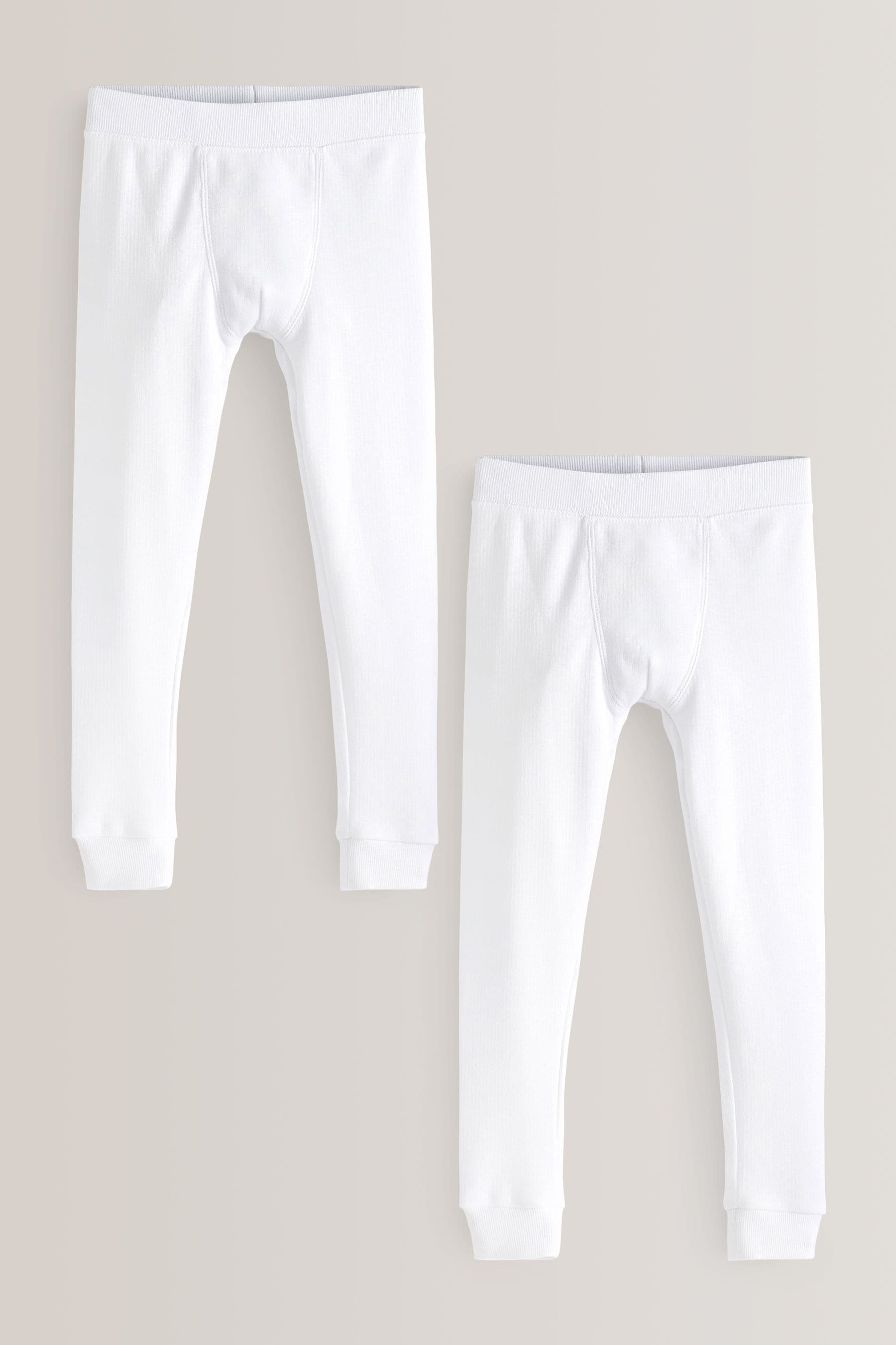 White Thermal Leggings 2 Pack (2-16yrs)