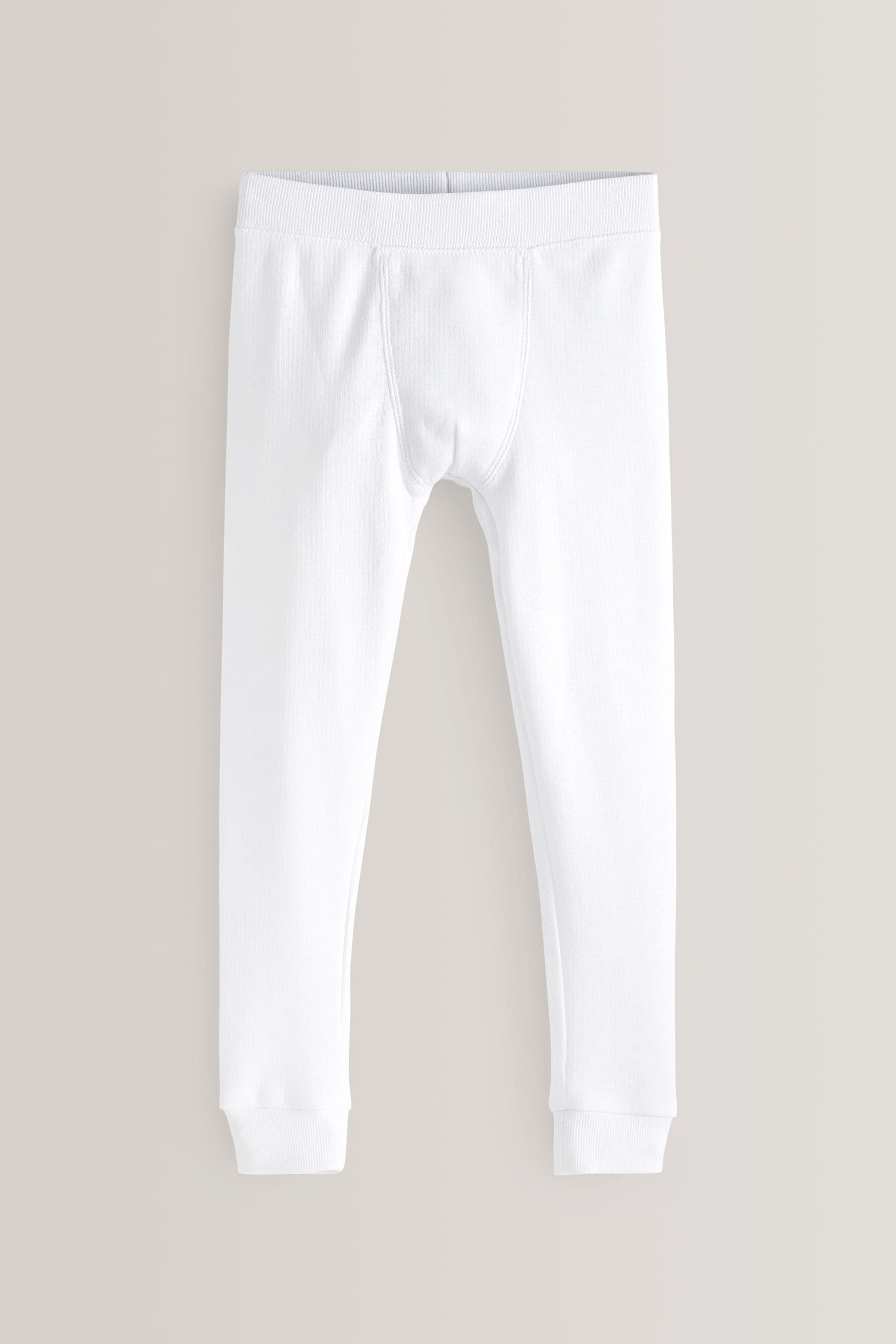 White Thermal Leggings 2 Pack (2-16yrs)