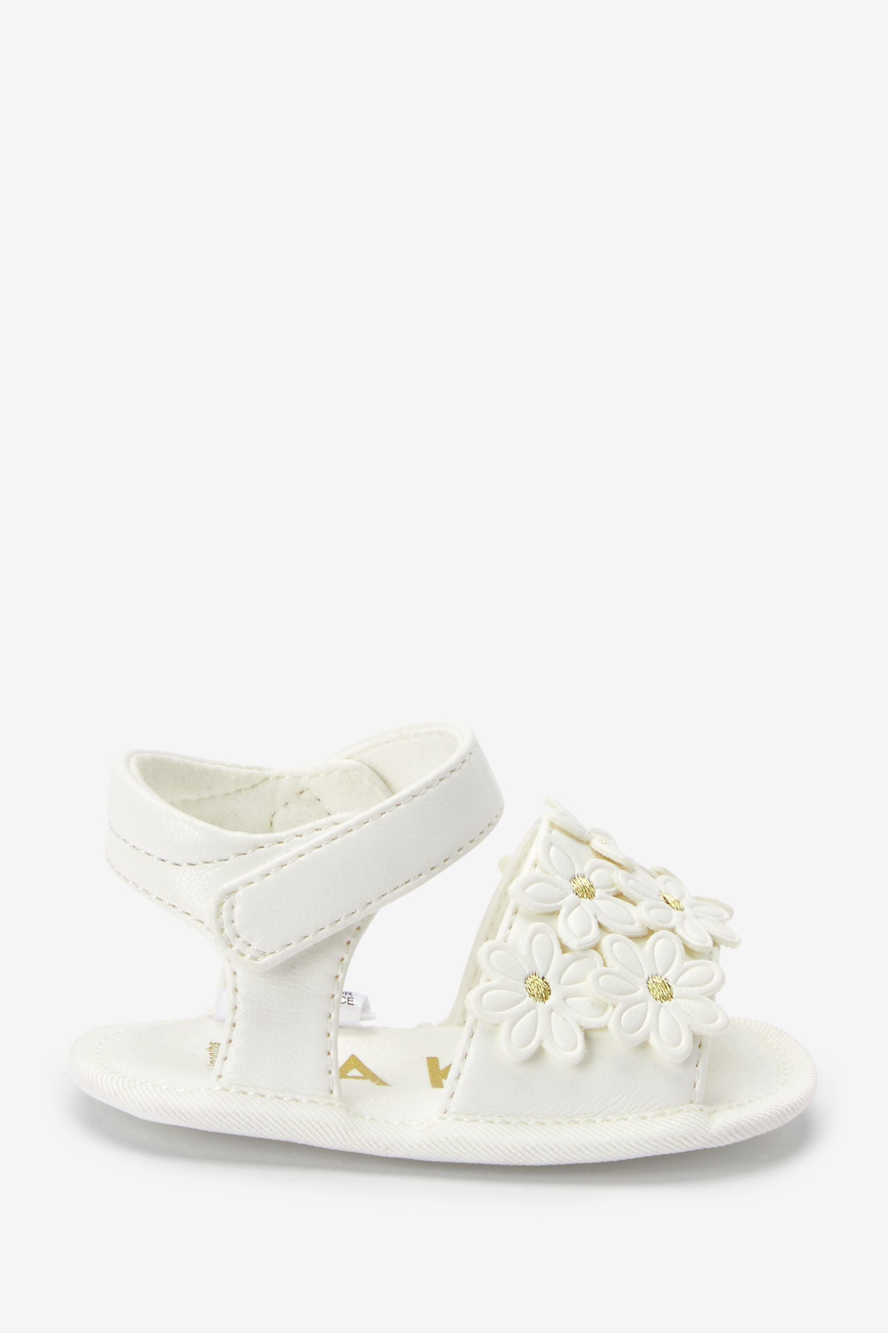 Baker by Ted Baker White Flower Sandals