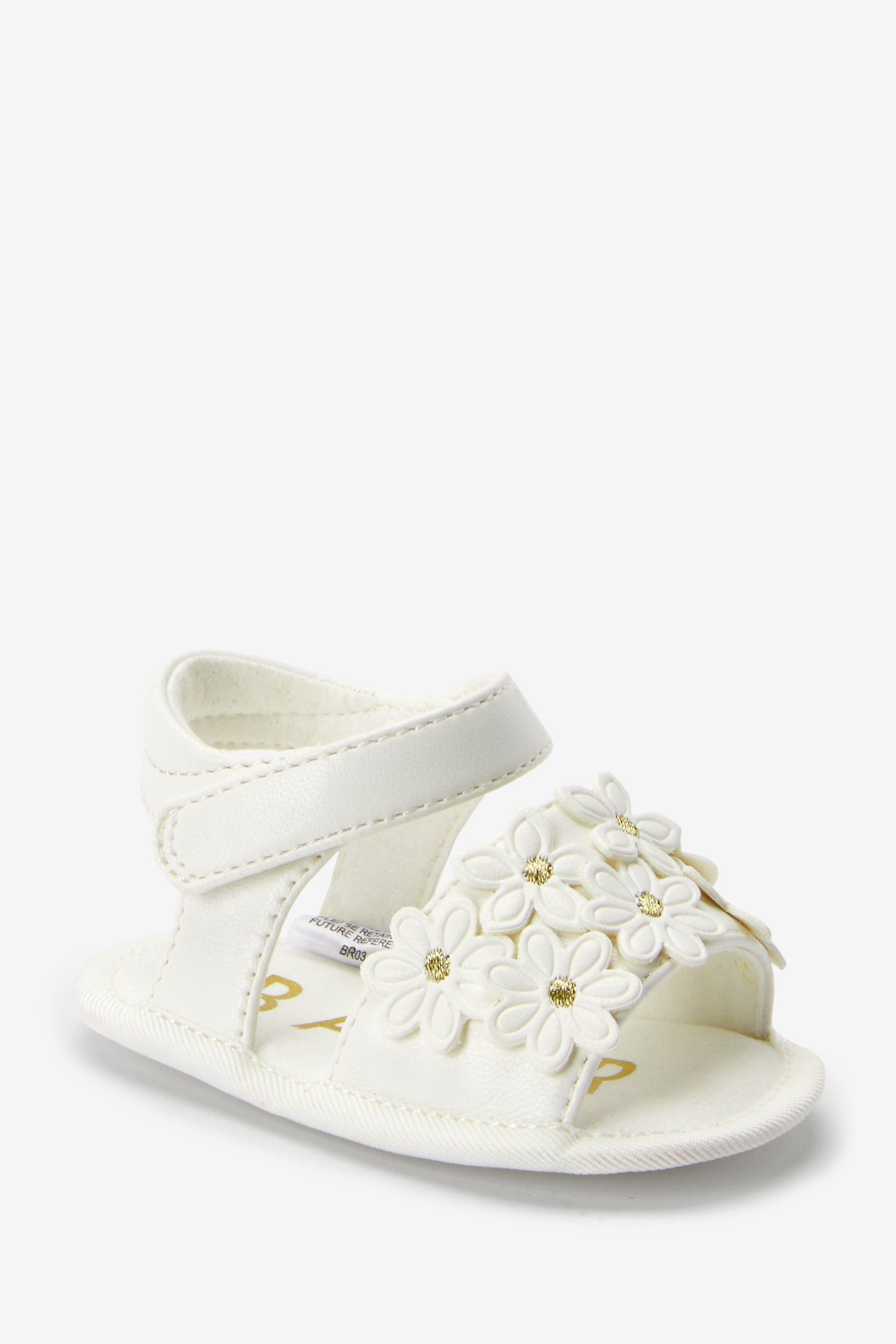 Baker by Ted Baker White Flower Sandals