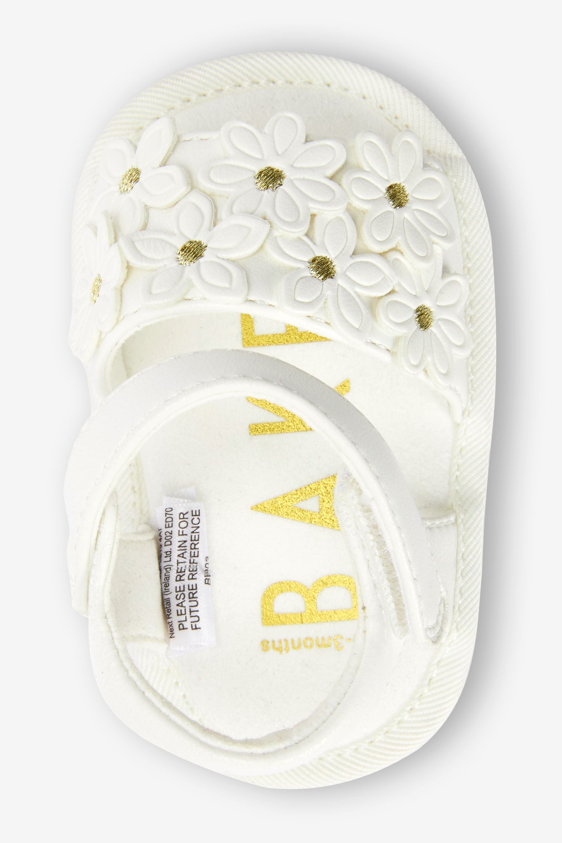 Baker by Ted Baker White Flower Sandals