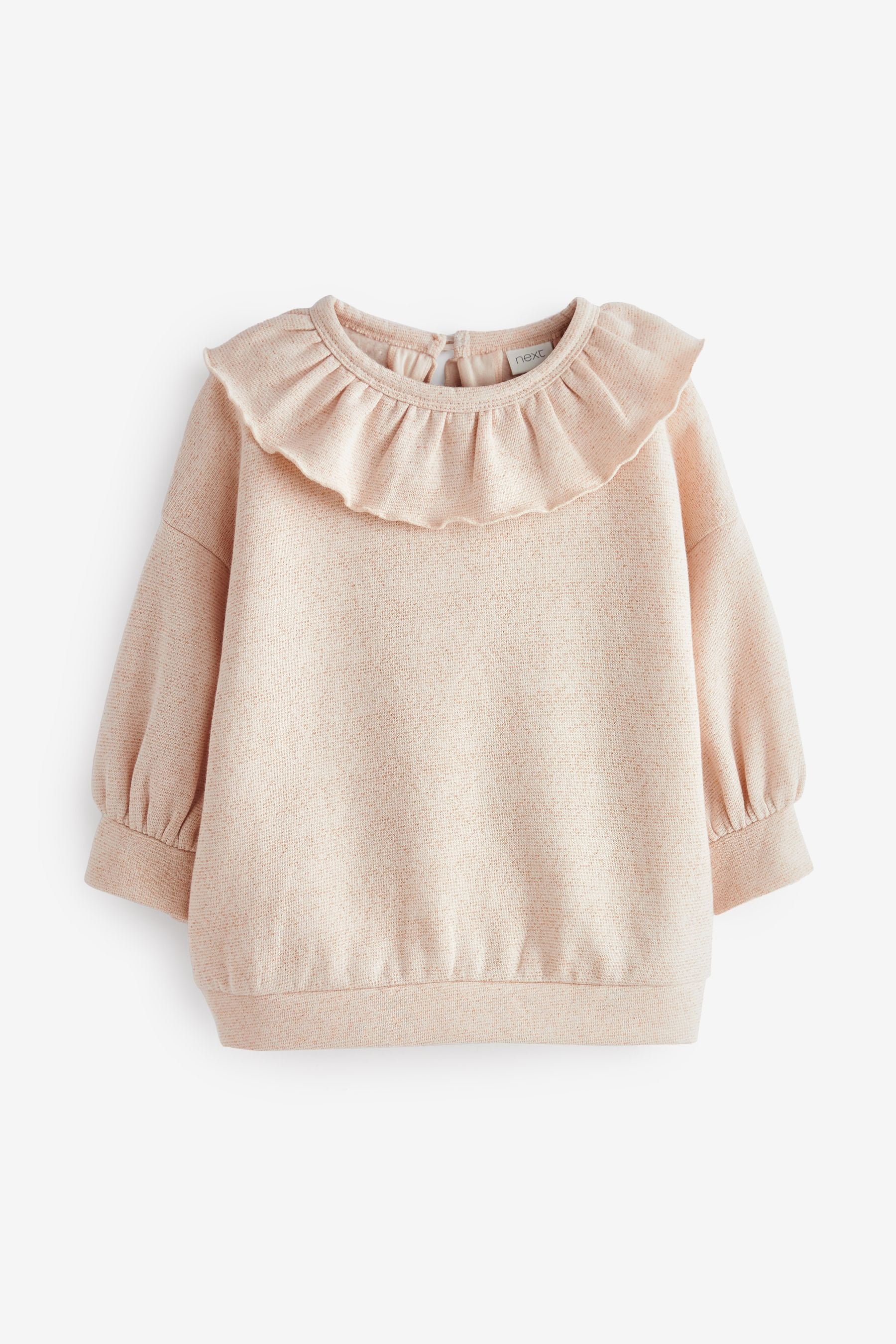 Cream Glitter Collar Sweater (3mths-7yrs)