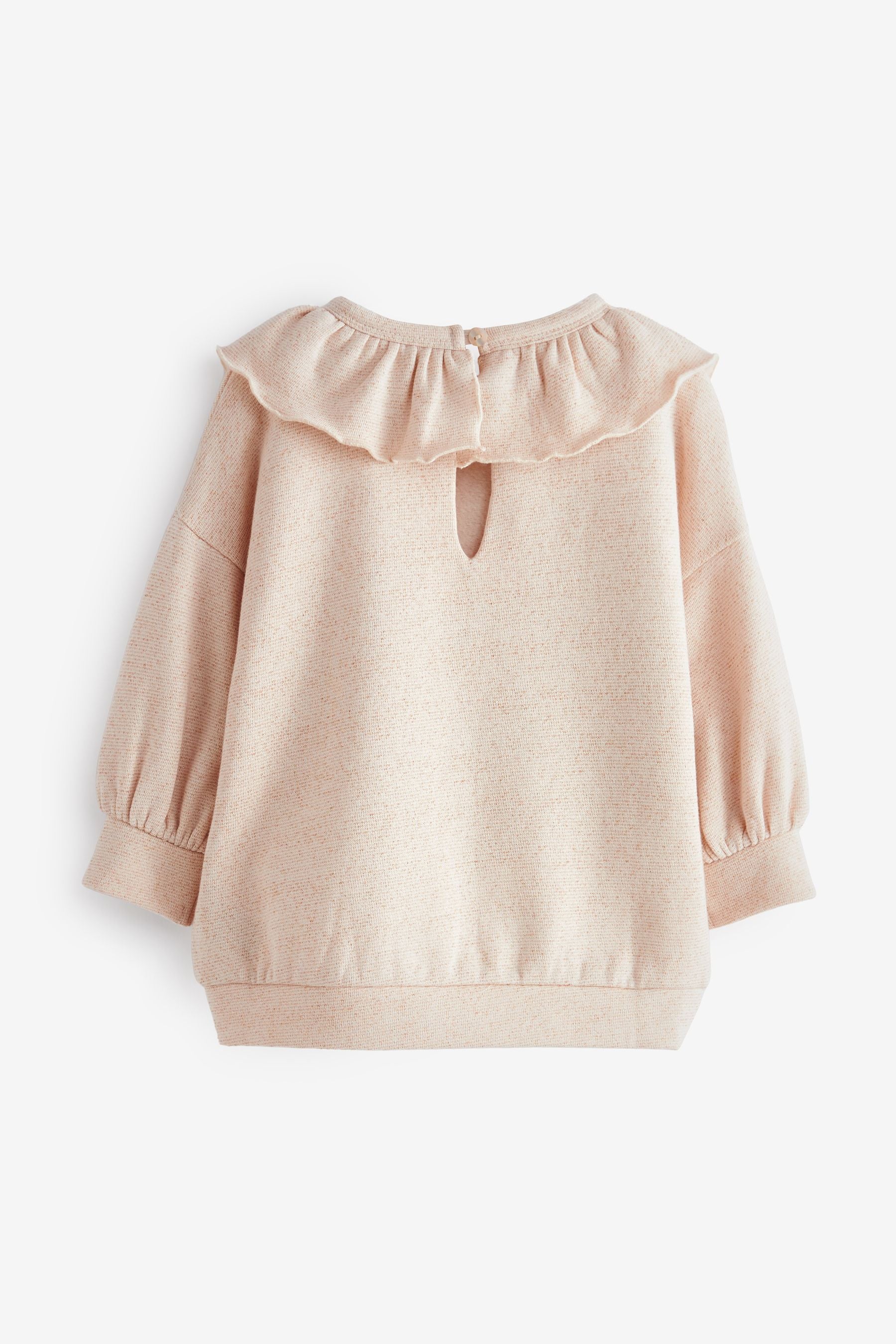 Cream Glitter Collar Sweater (3mths-7yrs)