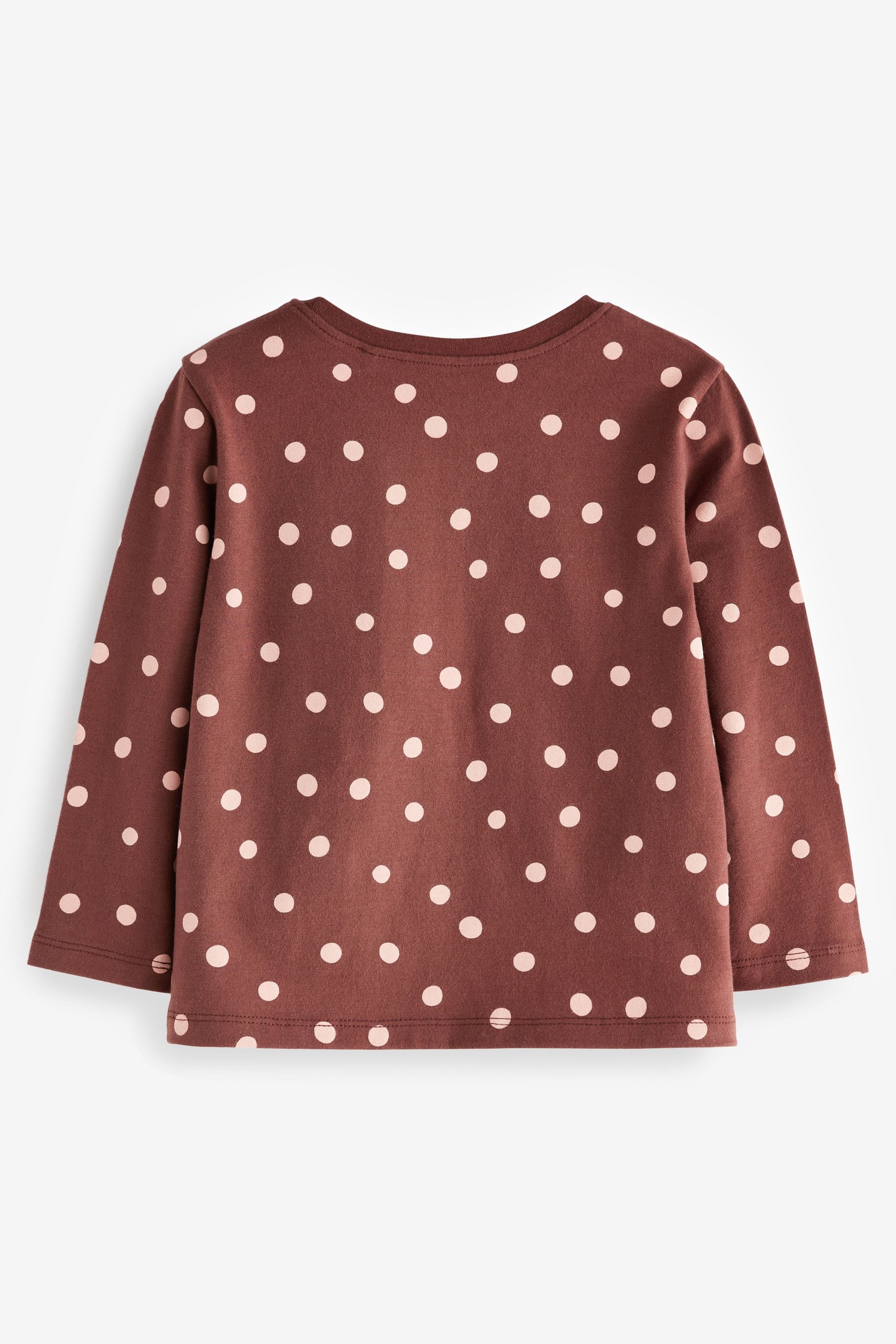 Brown Bunny Sequin Long Sleeve T-Shirt (3mths-7yrs)