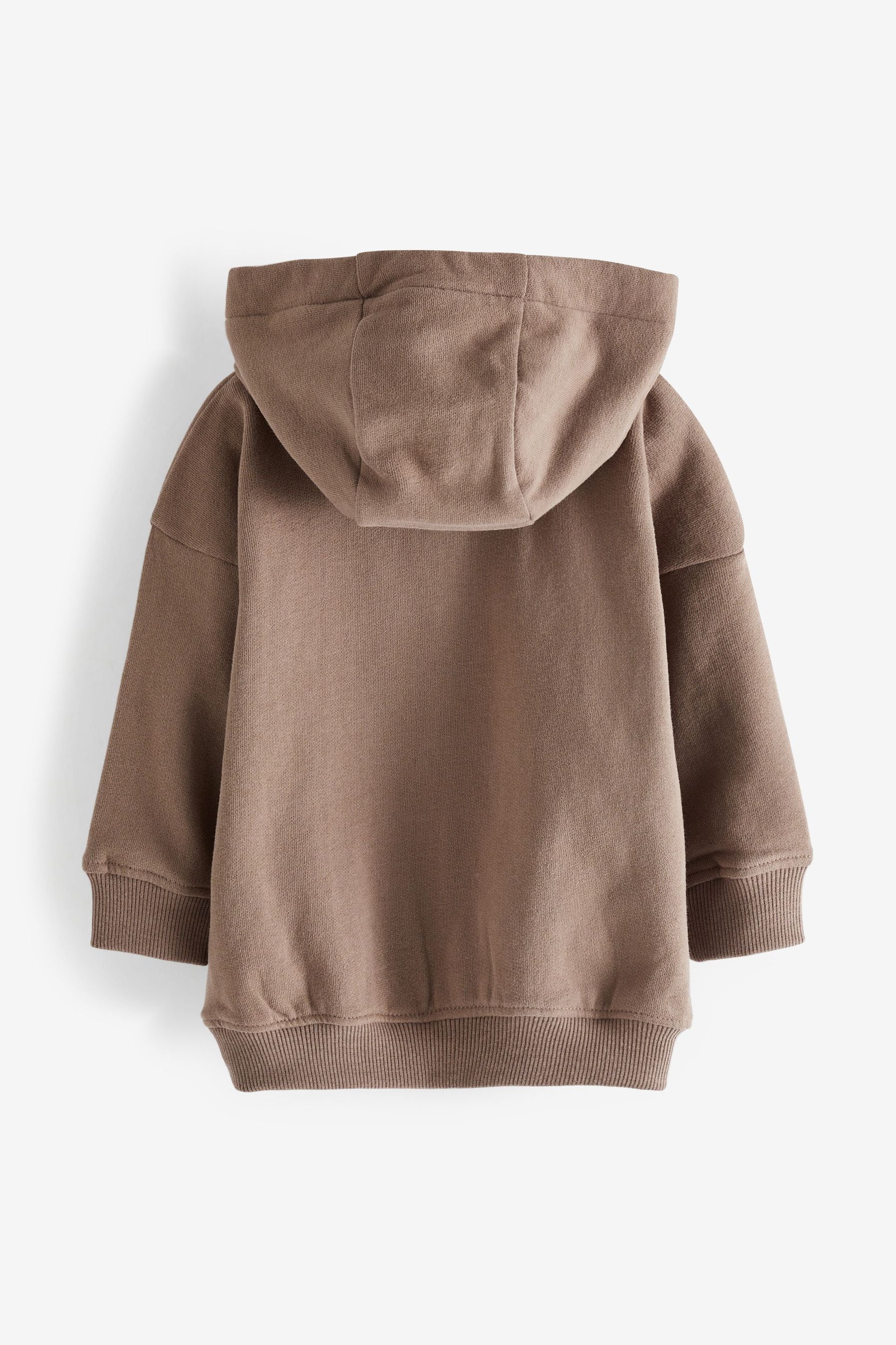 Mink Brown Soft Touch Jersey Hoodie (3mths-7yrs)