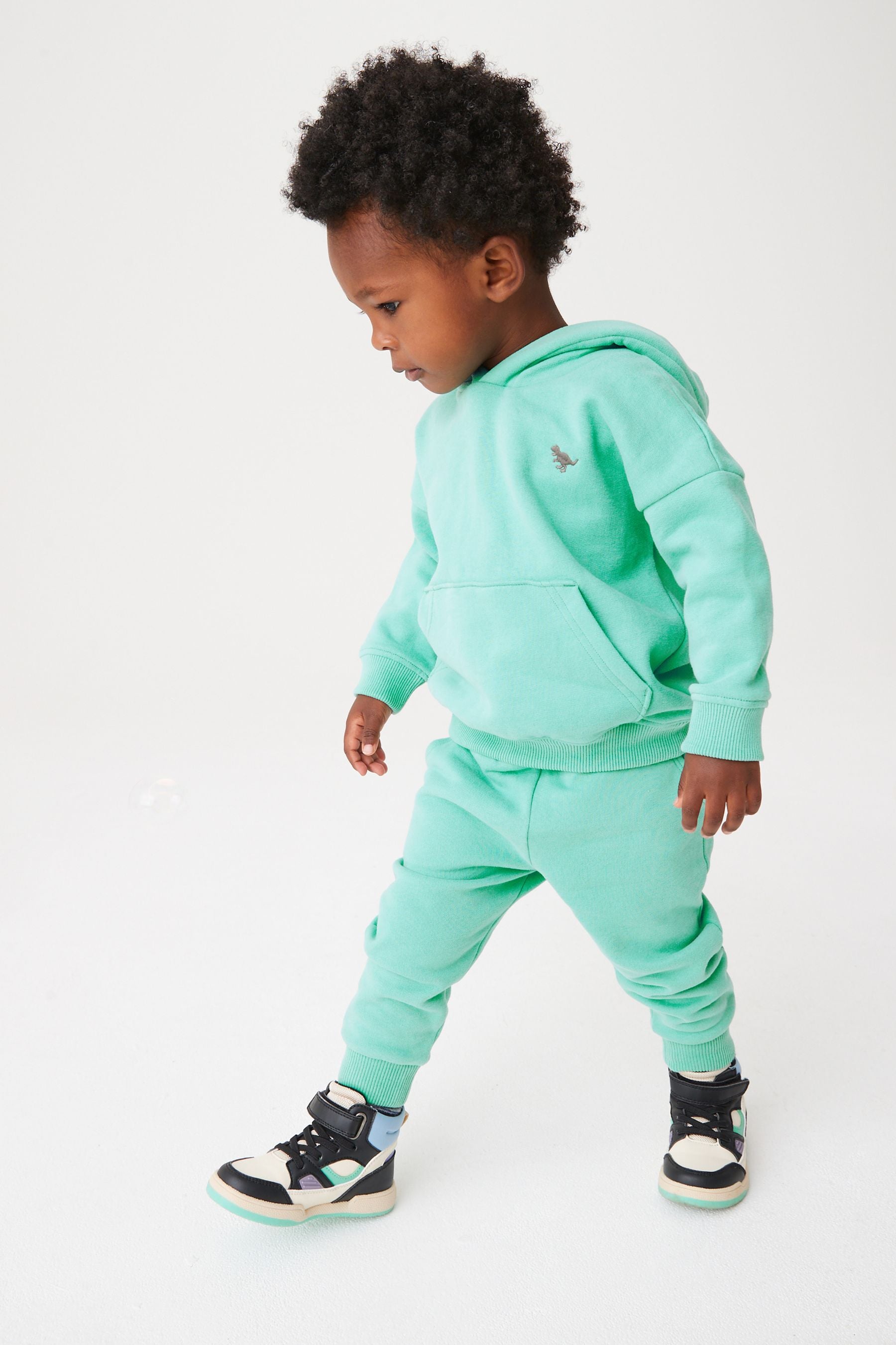 Aqua Blue Soft Touch Jersey Hoodie (3mths-7yrs)