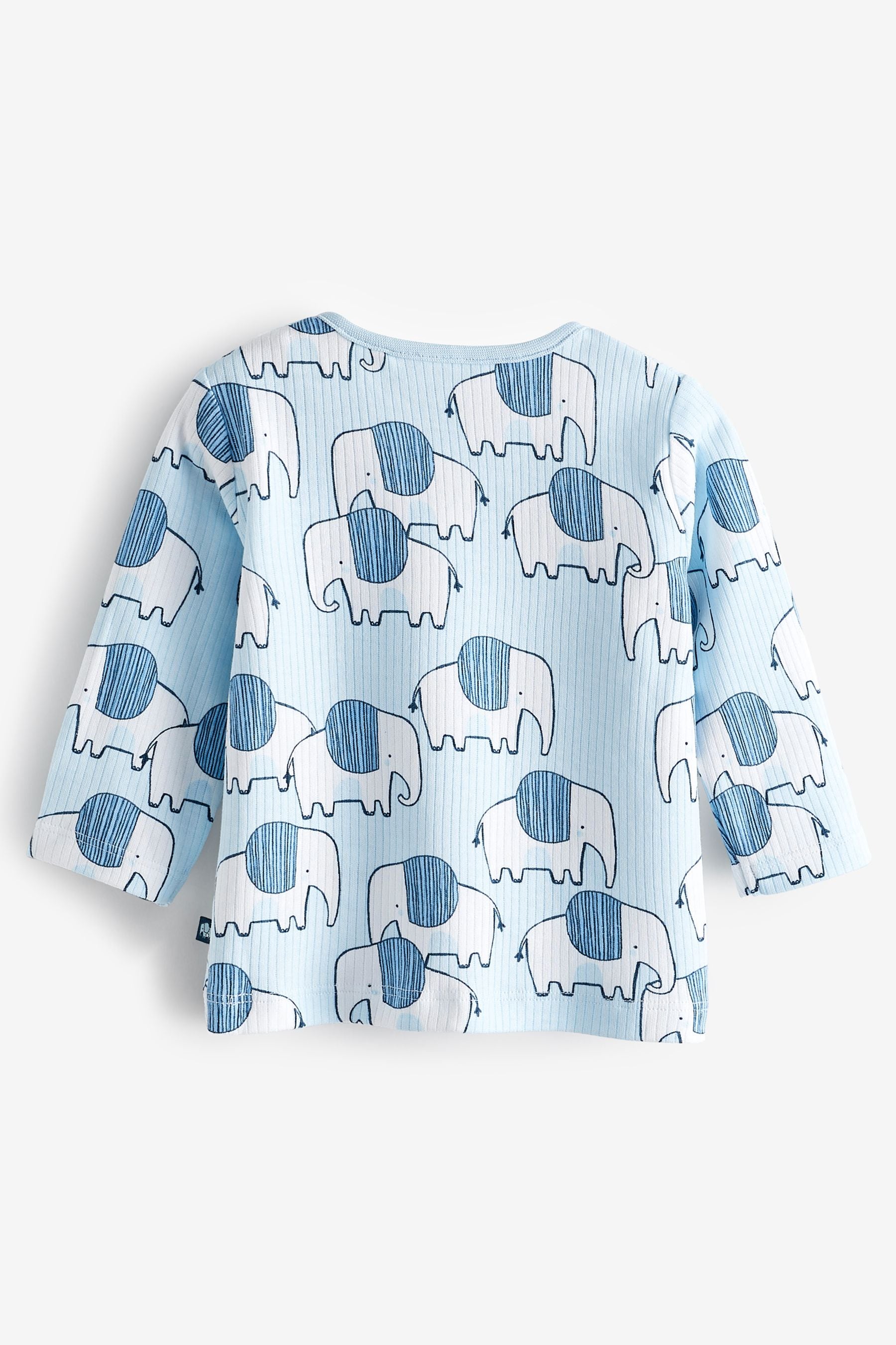 Blue Elephant Baby T-Shirts And Leggings Set 6 Pack