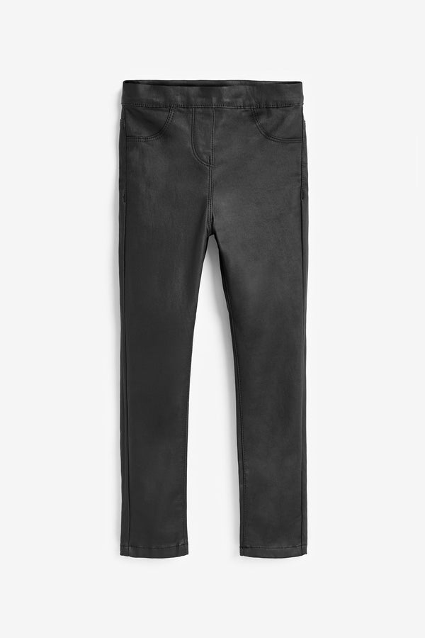 Black Coated Jeggings (3-16yrs)