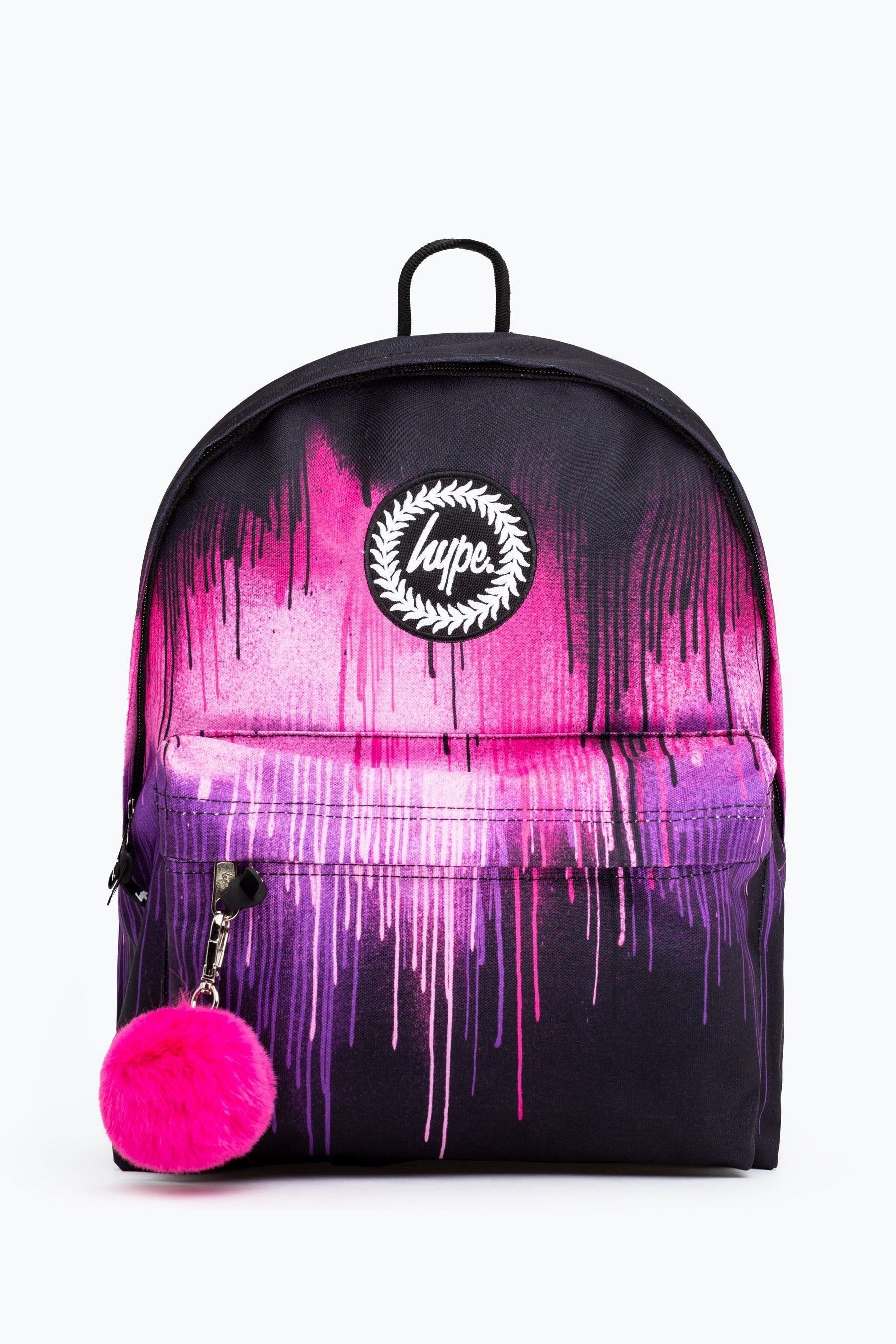 Pink Hype. Pink Drip Backpack