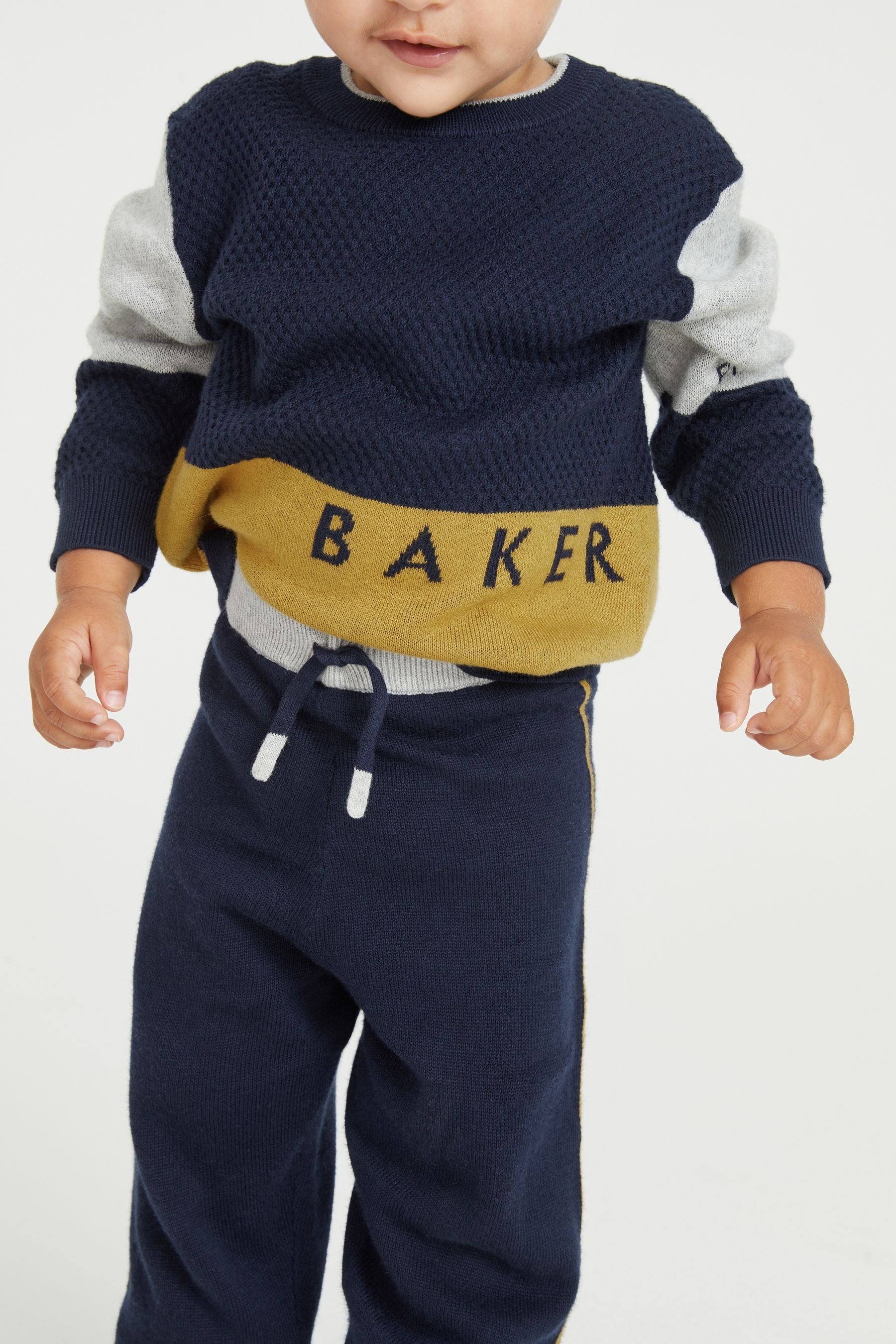 Baker by Ted Baker Navy Blue Knitted Set