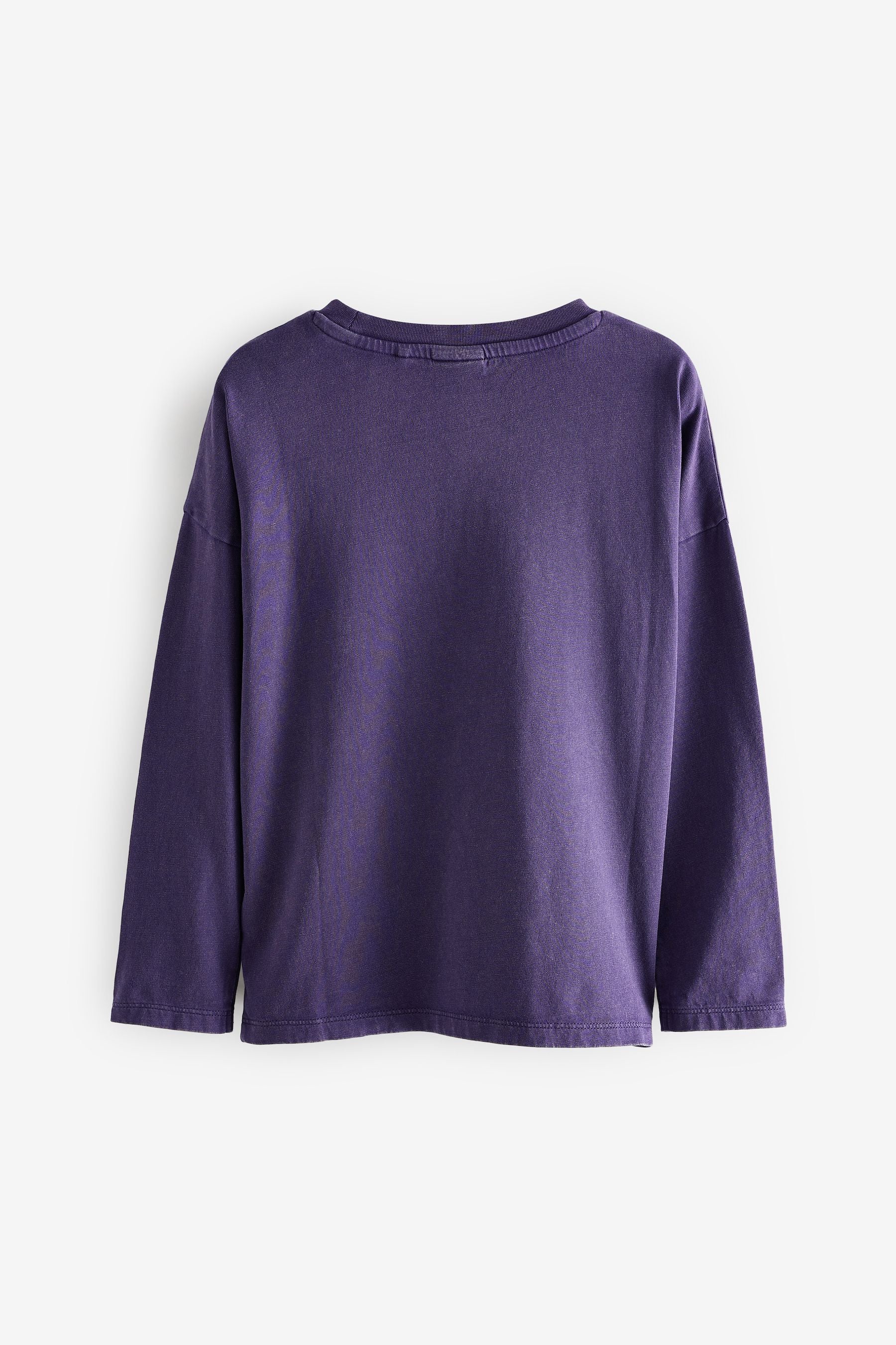 Purple NASA Long Sleeve T-Shirt (3-16yrs)