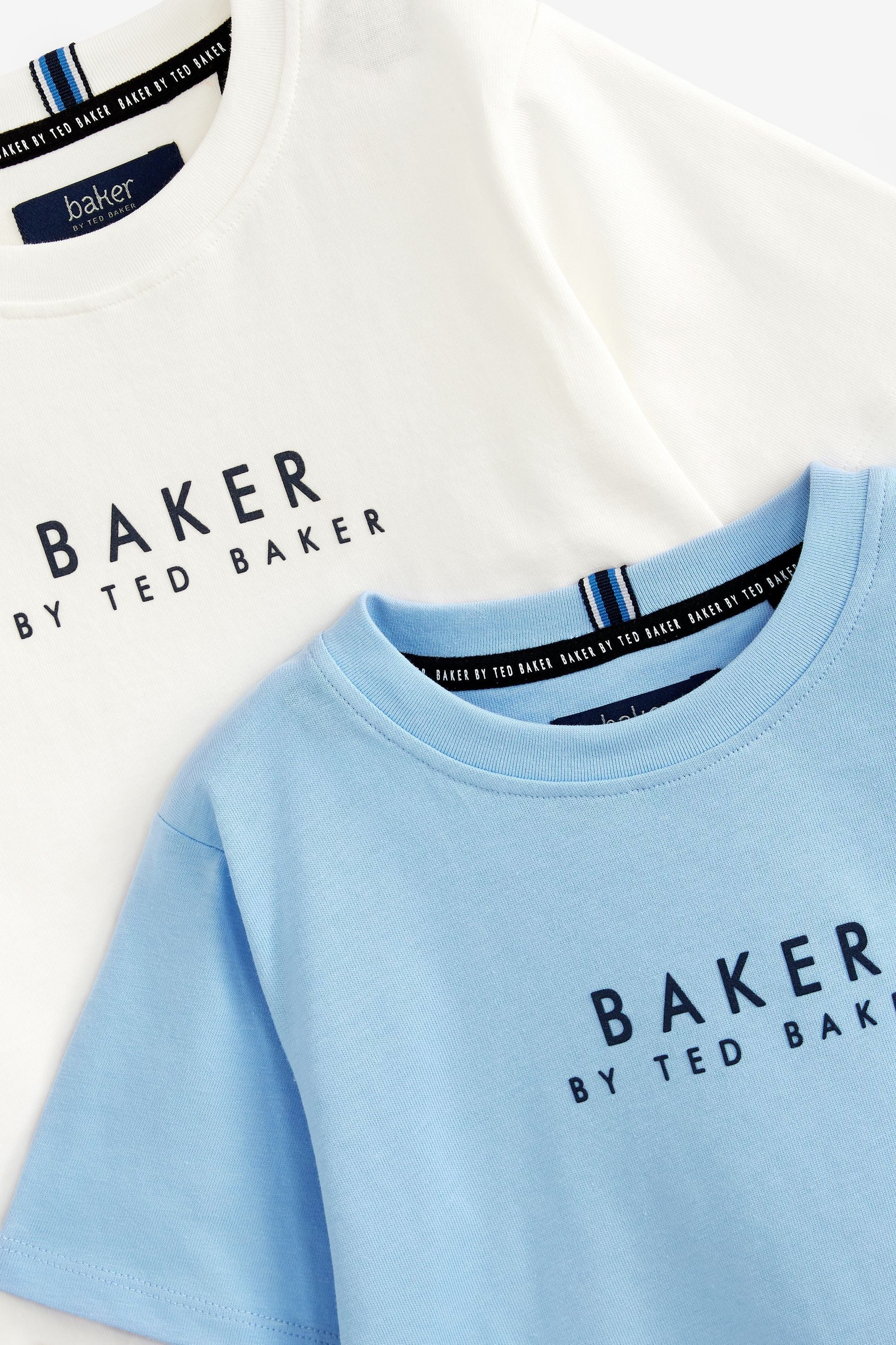 White/Blue Baker by Ted Baker T-Shirts 2 Pack