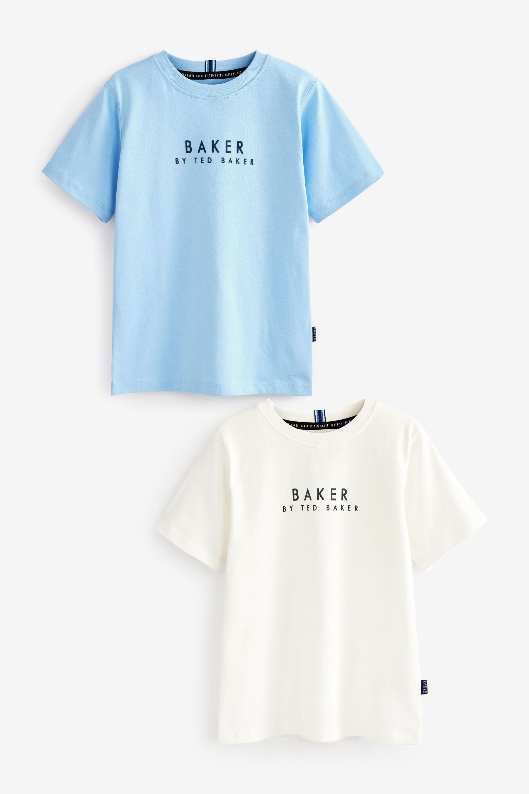 White/Blue Baker by Ted Baker T-Shirts 2 Pack