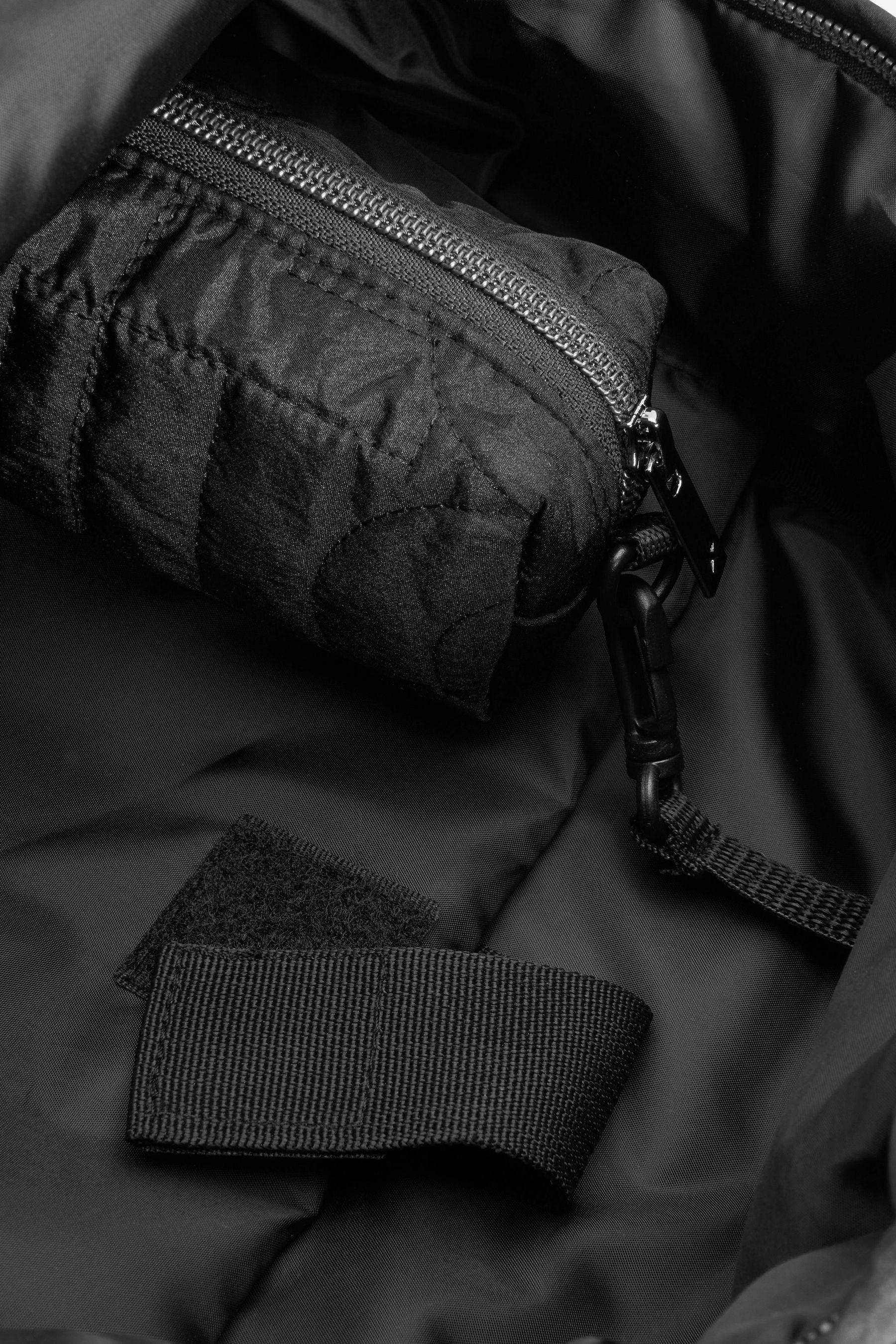 Black Mint Velvet Love Quilted Backpack