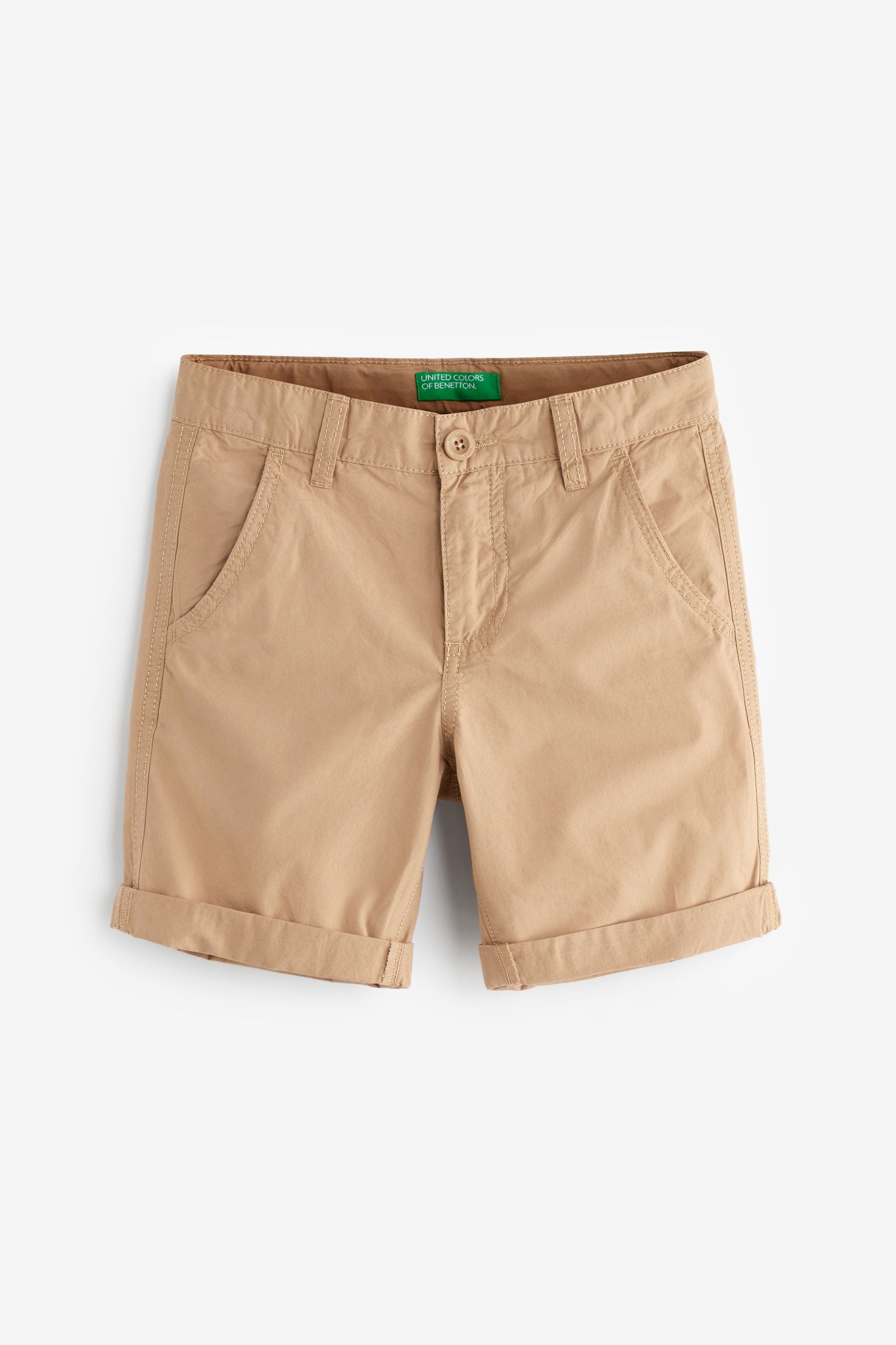 Sand Benetton Chino Shorts