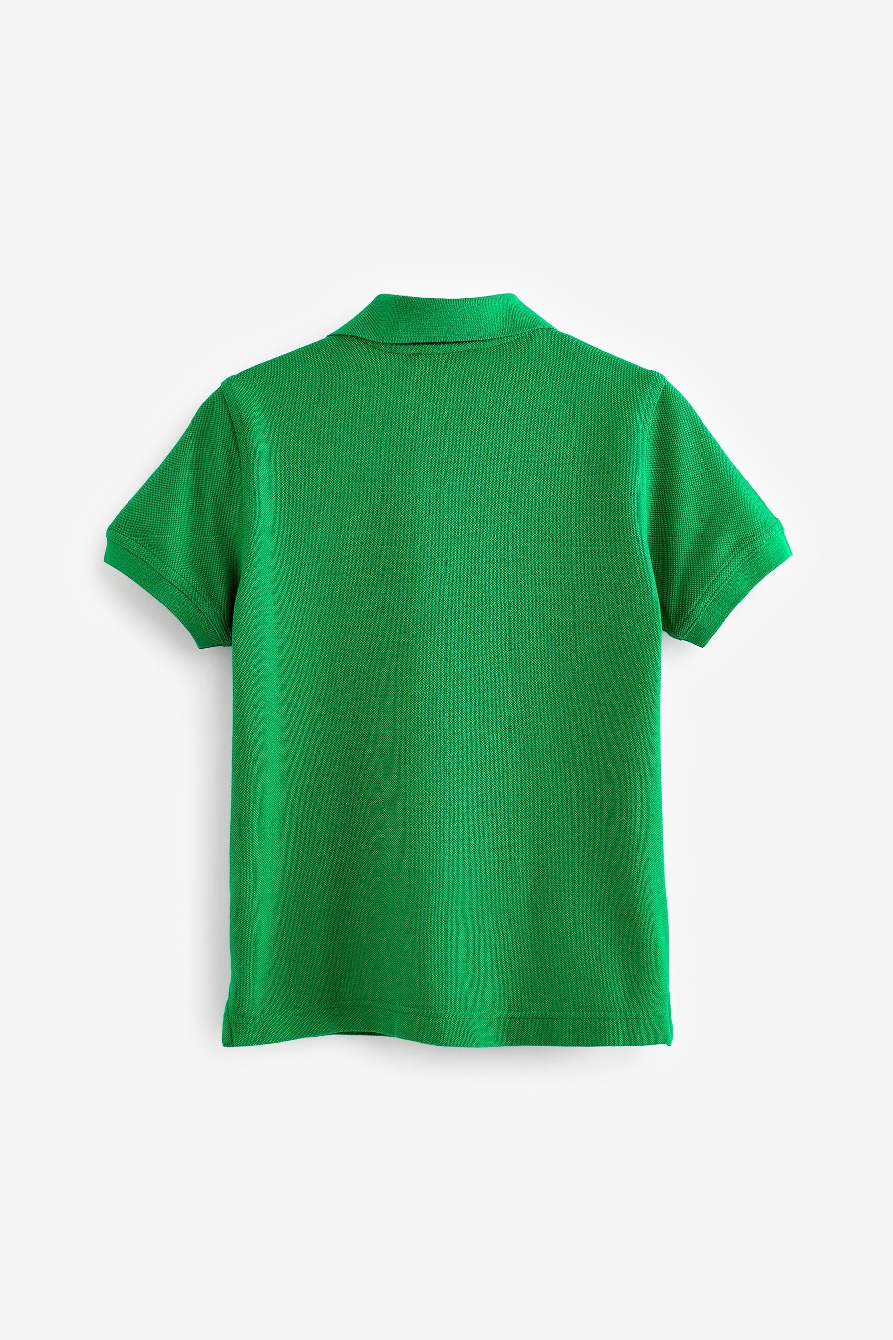 Green Benetton Logo Polo Shirt