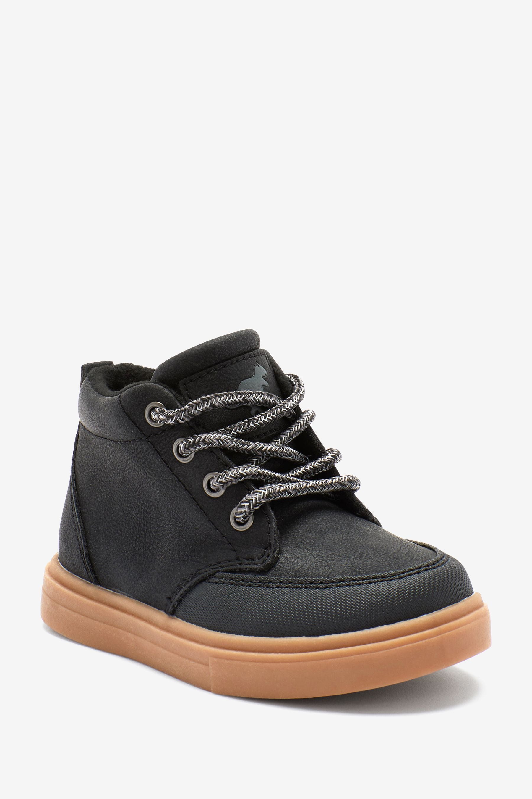 Black Warm Lined Chukka Boots