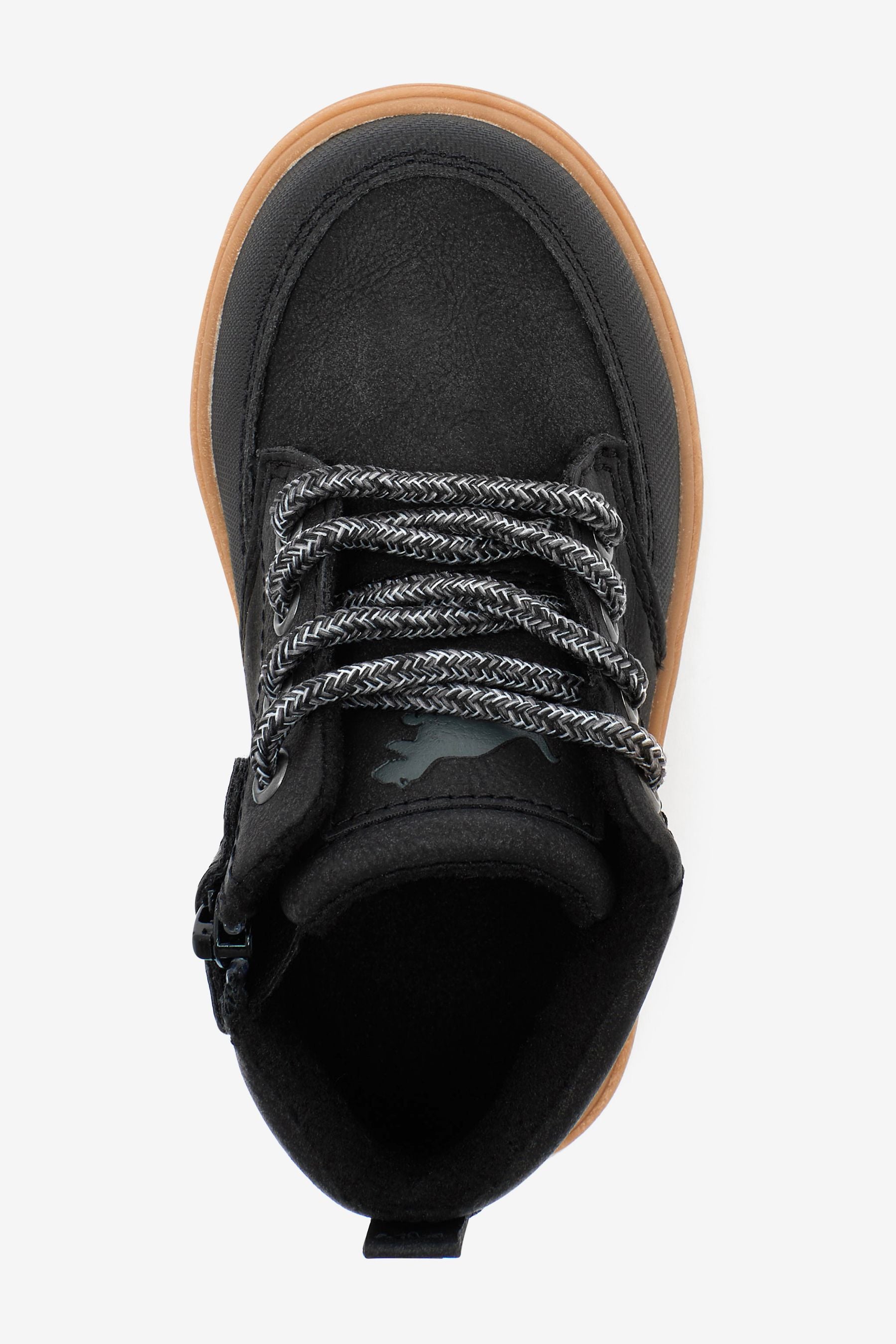 Black Warm Lined Chukka Boots