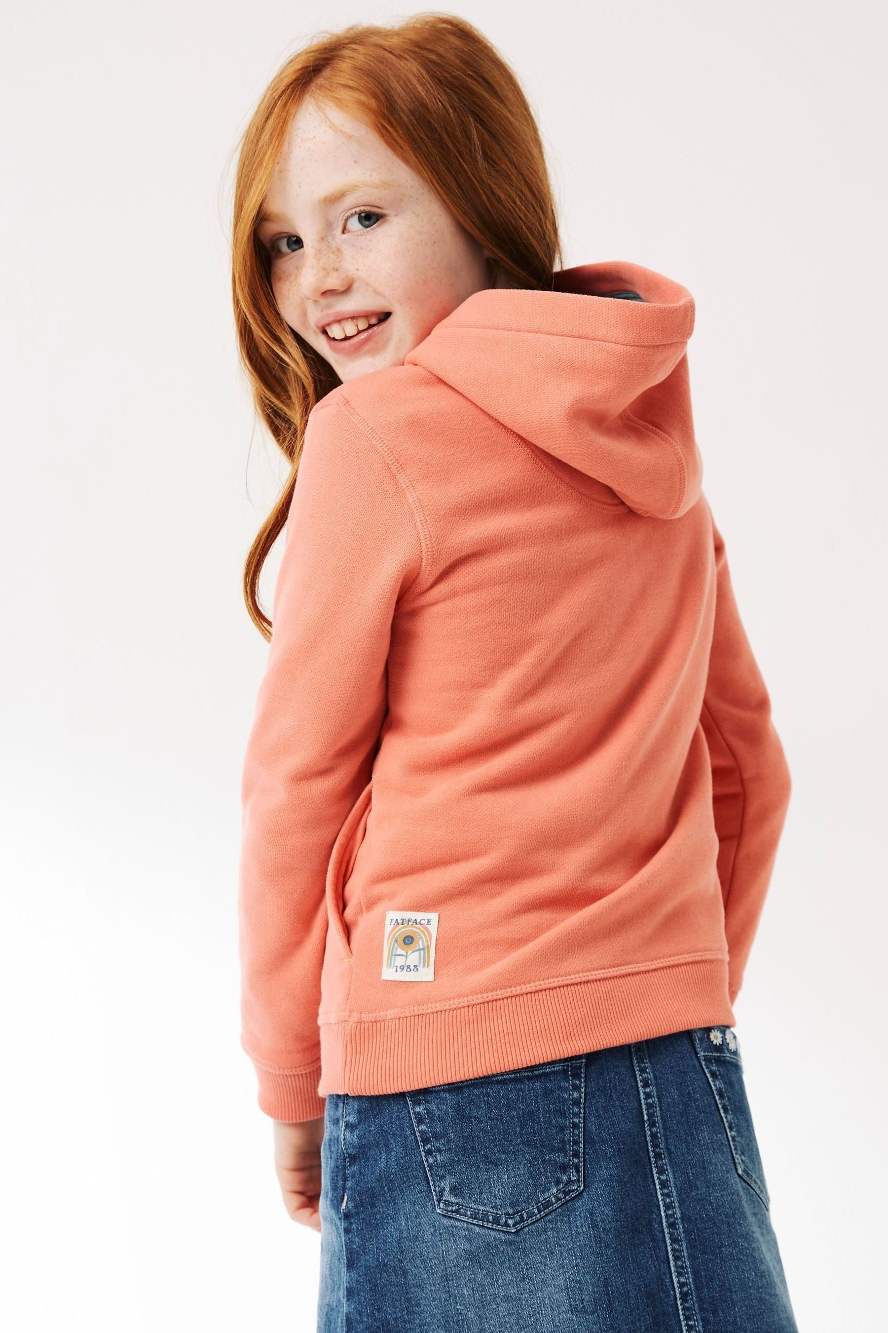 FatFace Pink Let The Sunshine In Hoodie