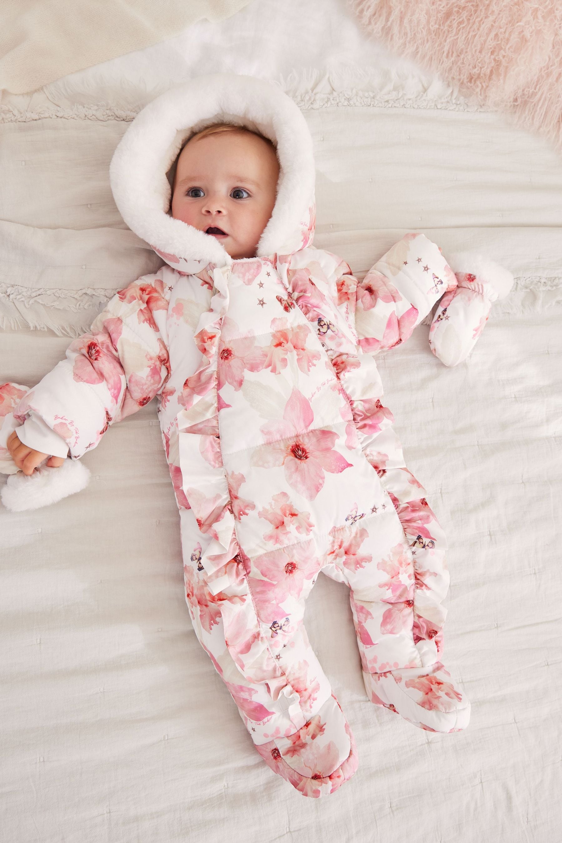 Baker by Ted Baker White Snowsuit