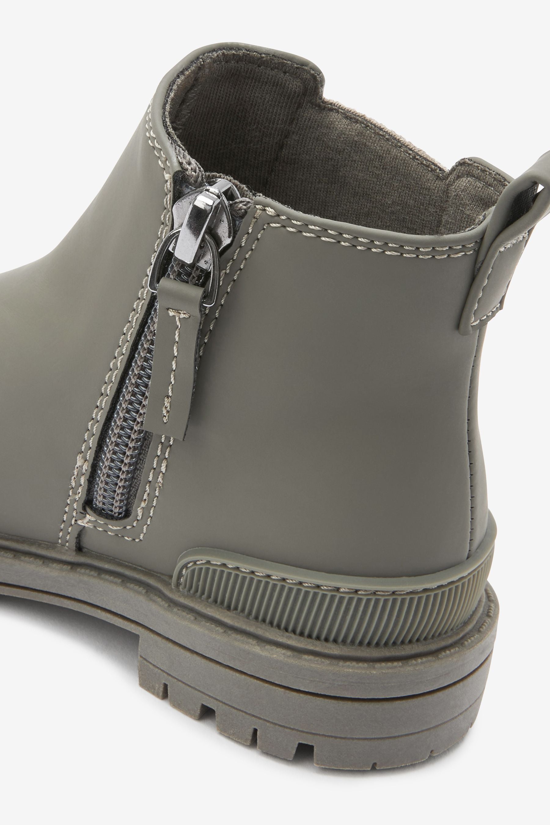 Green Chelsea Boots