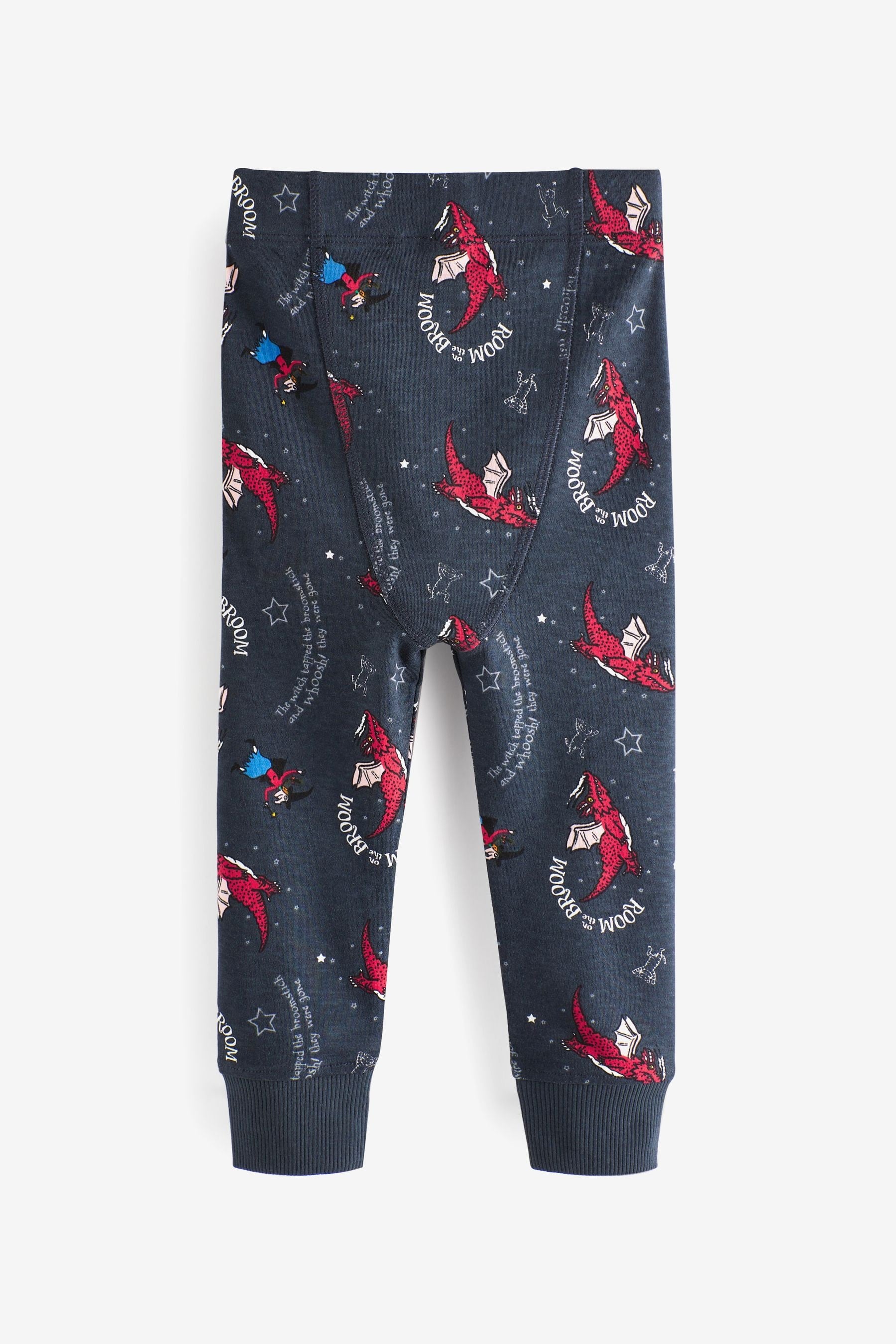 Room on the Broom Grey Snuggle Pyjamas (9mths-9yrs)