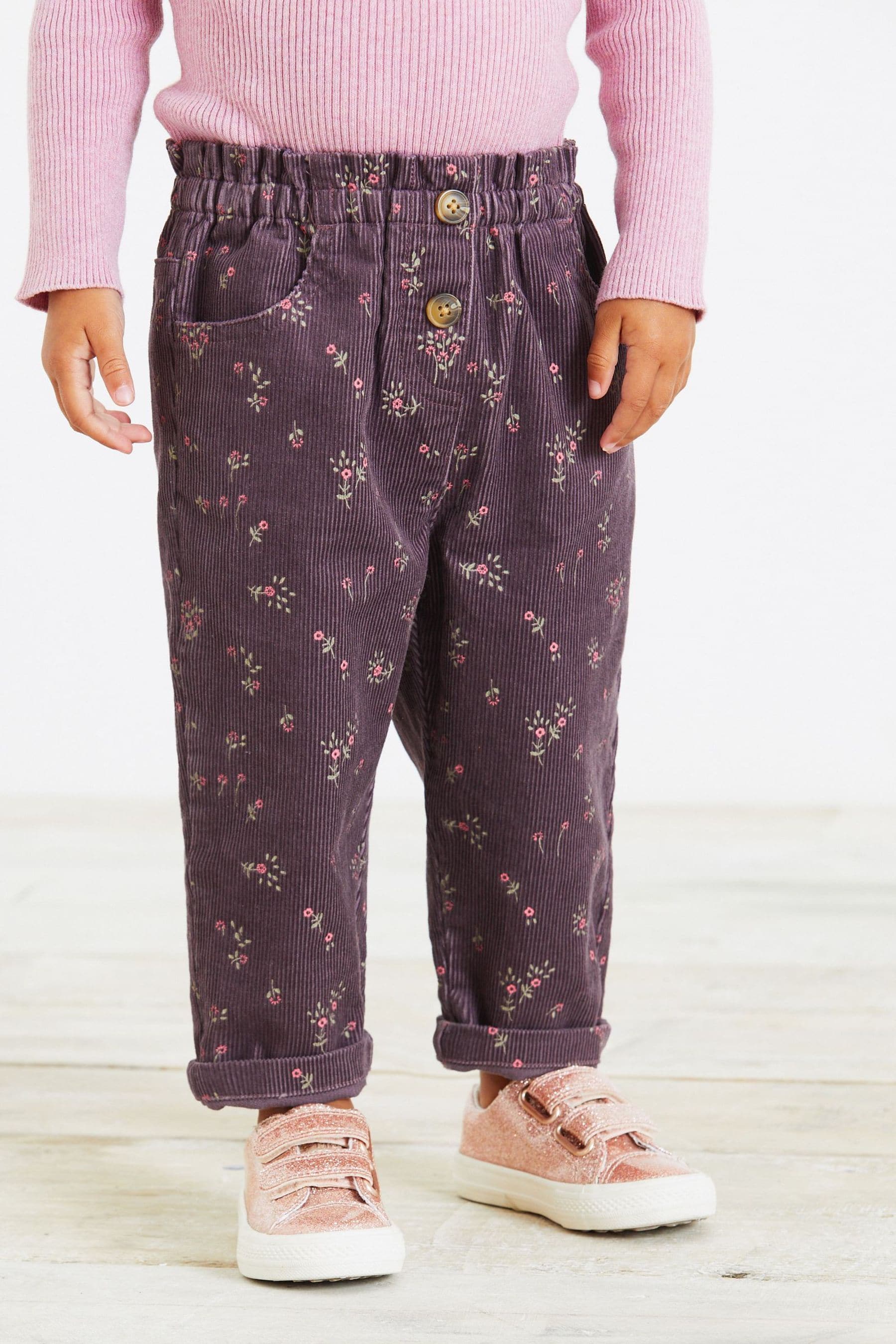 Purple Cord Trousers (3mths-7yrs)