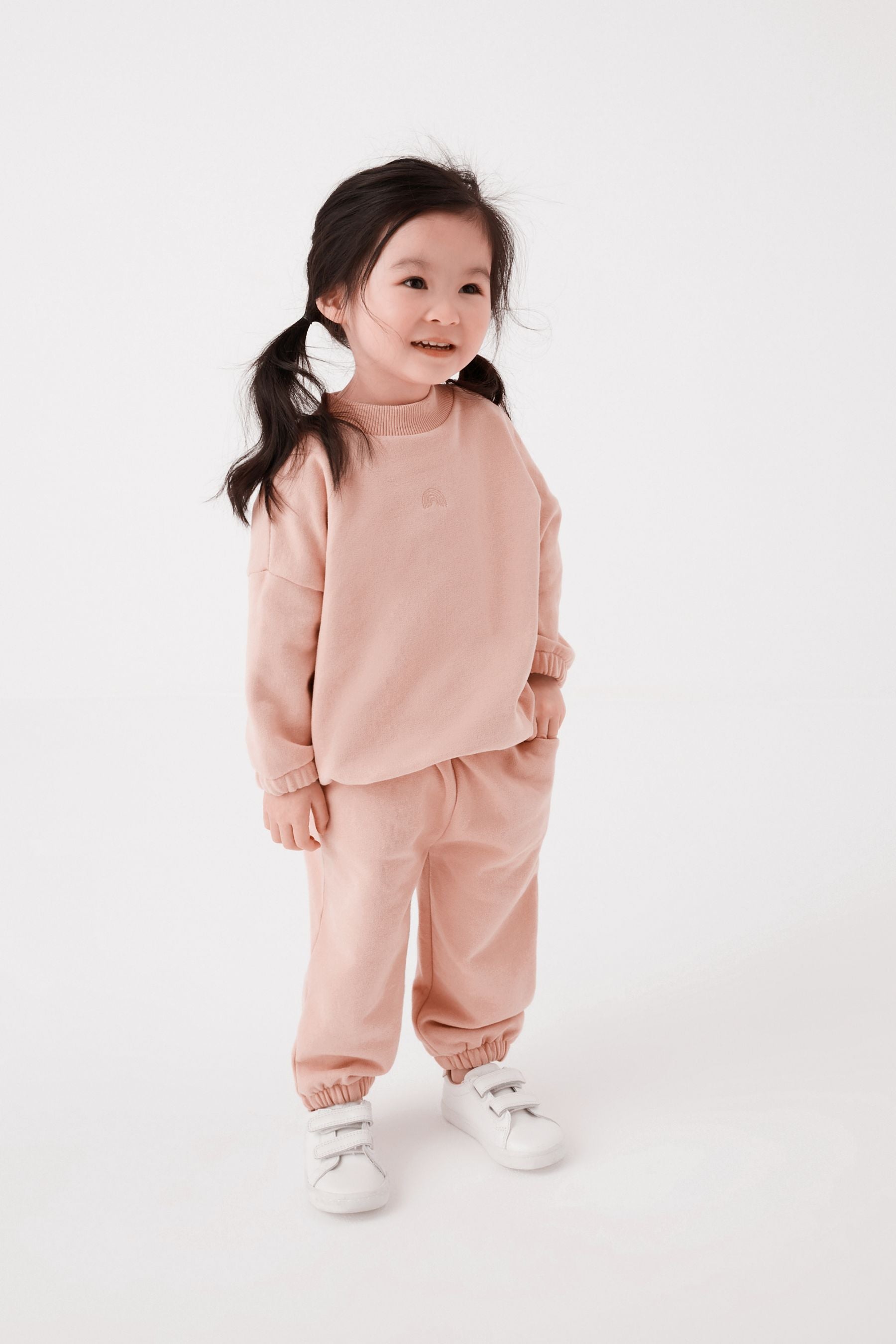 Pale Pink Joggers (3mths-7yrs)