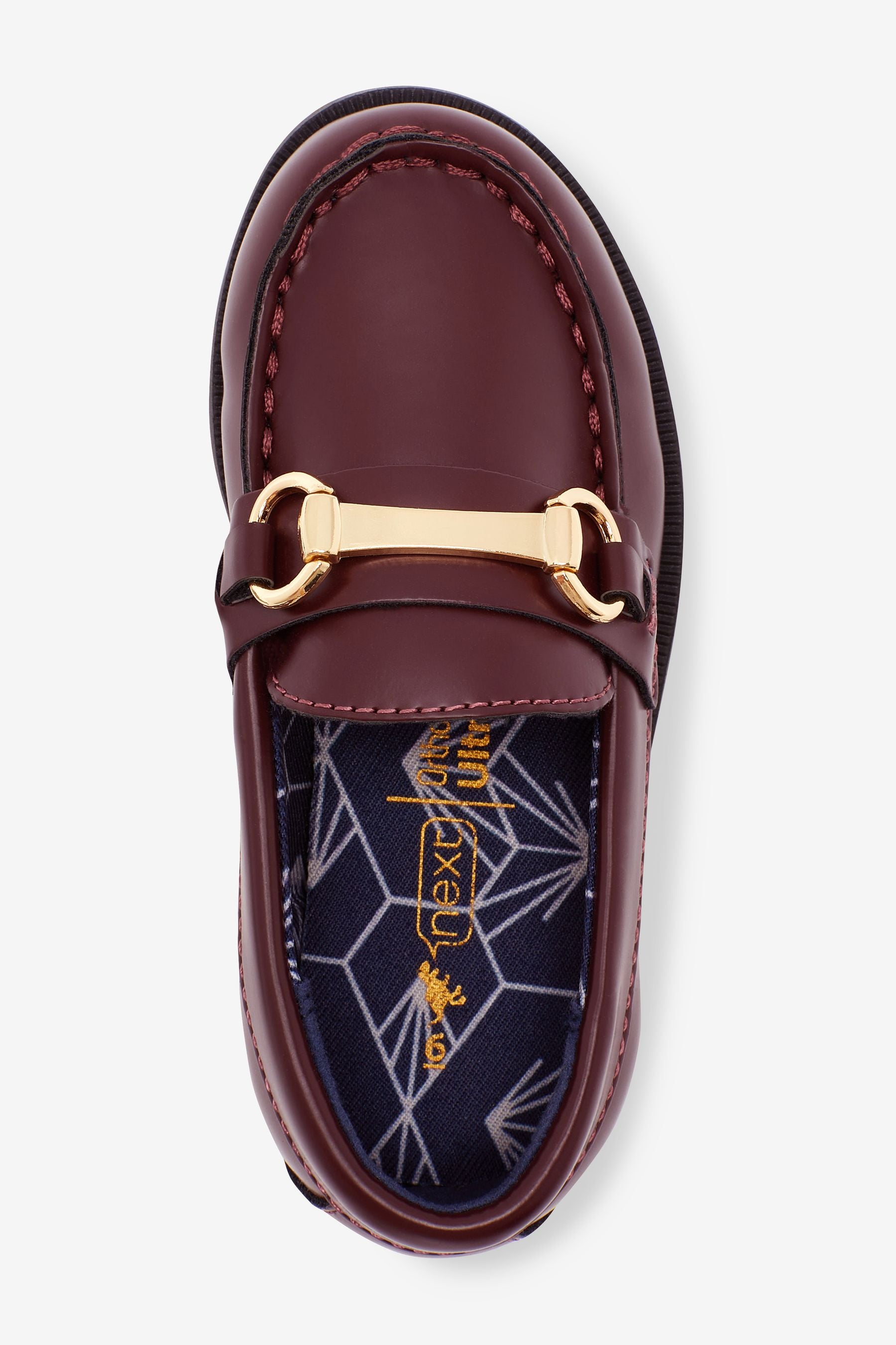 Plum Purple Penny Snaffle Loafers